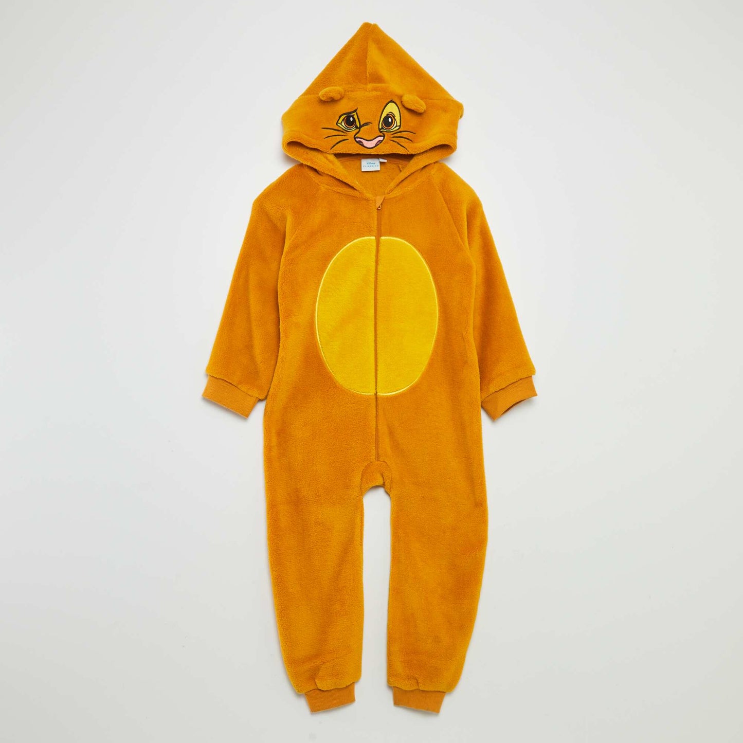Combinaison de nuit en polaire 'Roi Lion' JAUNE