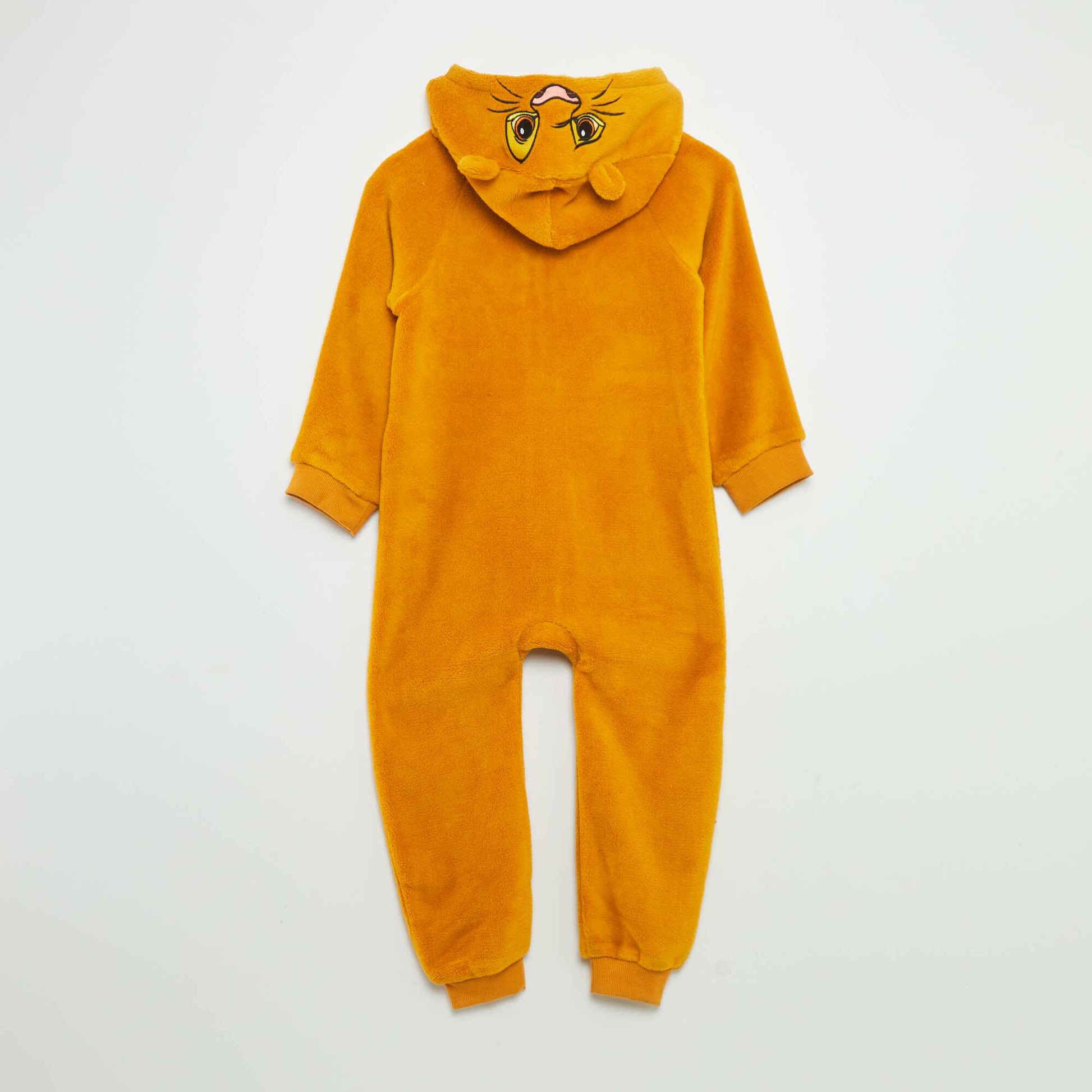 Combinaison de nuit en polaire 'Roi Lion' JAUNE