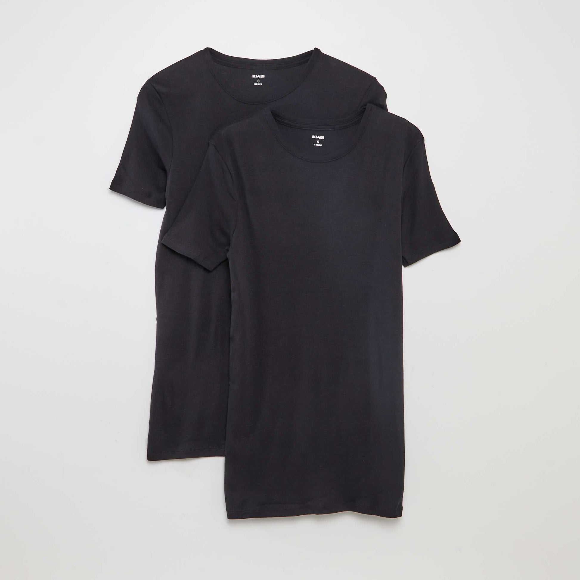 Lot de 2 tee-shirt basiques NOIR