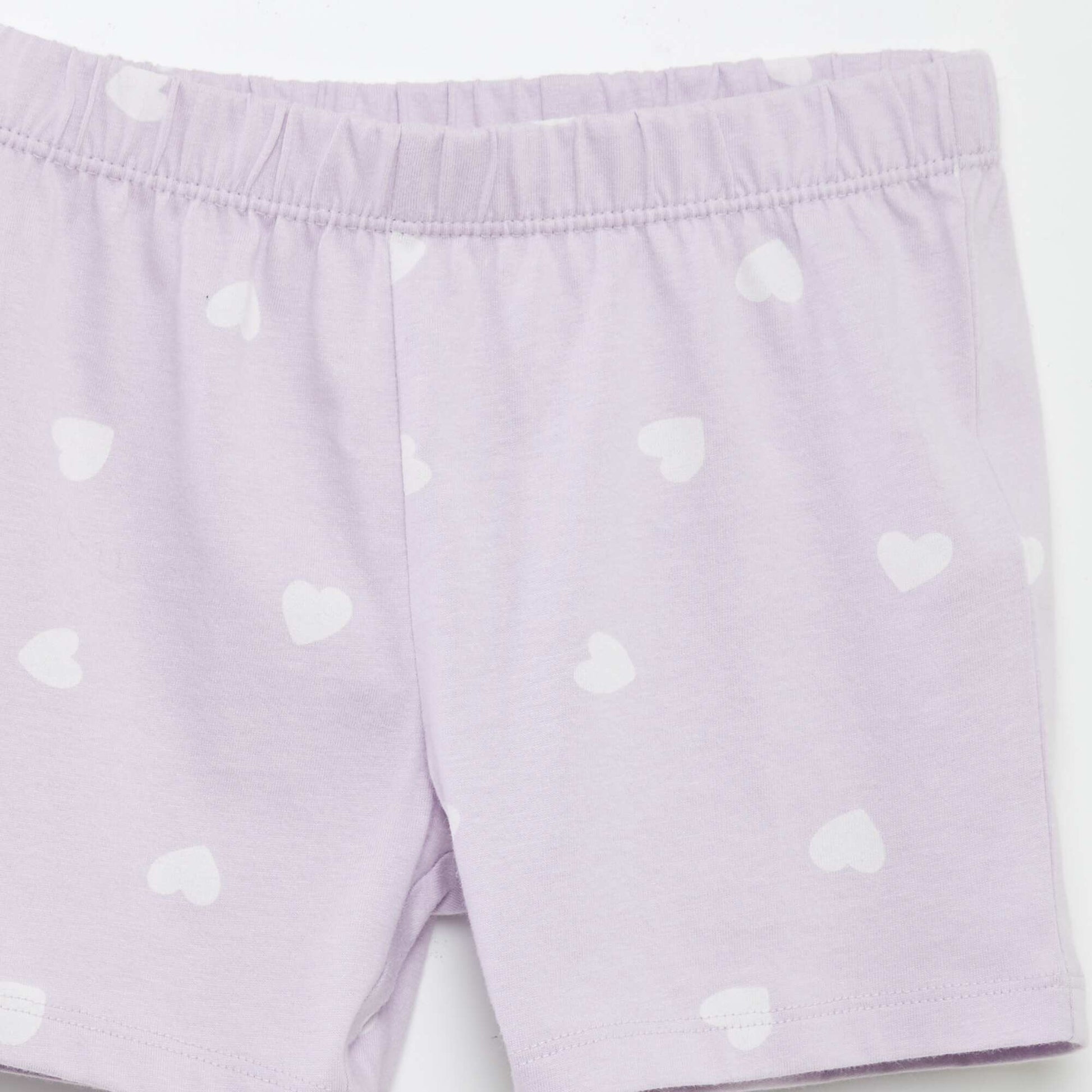 Ensemble pyjama court 'Stitch' - 2 pièces VIOLET