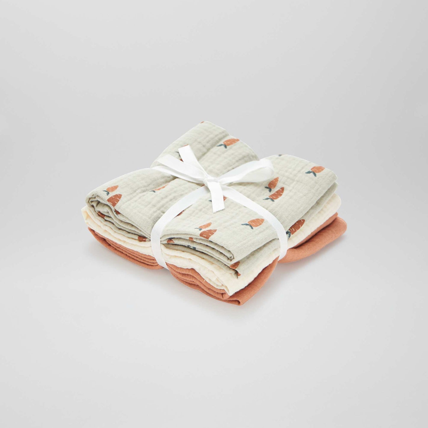 Lot de 3 langes KAKI