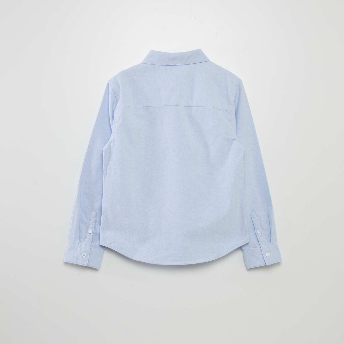Chemise manches longues oxford BLEU