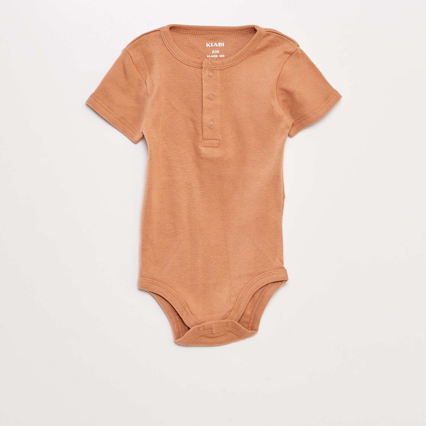 Lot de 3 Bodies manches courtes BEIGE/ROSE