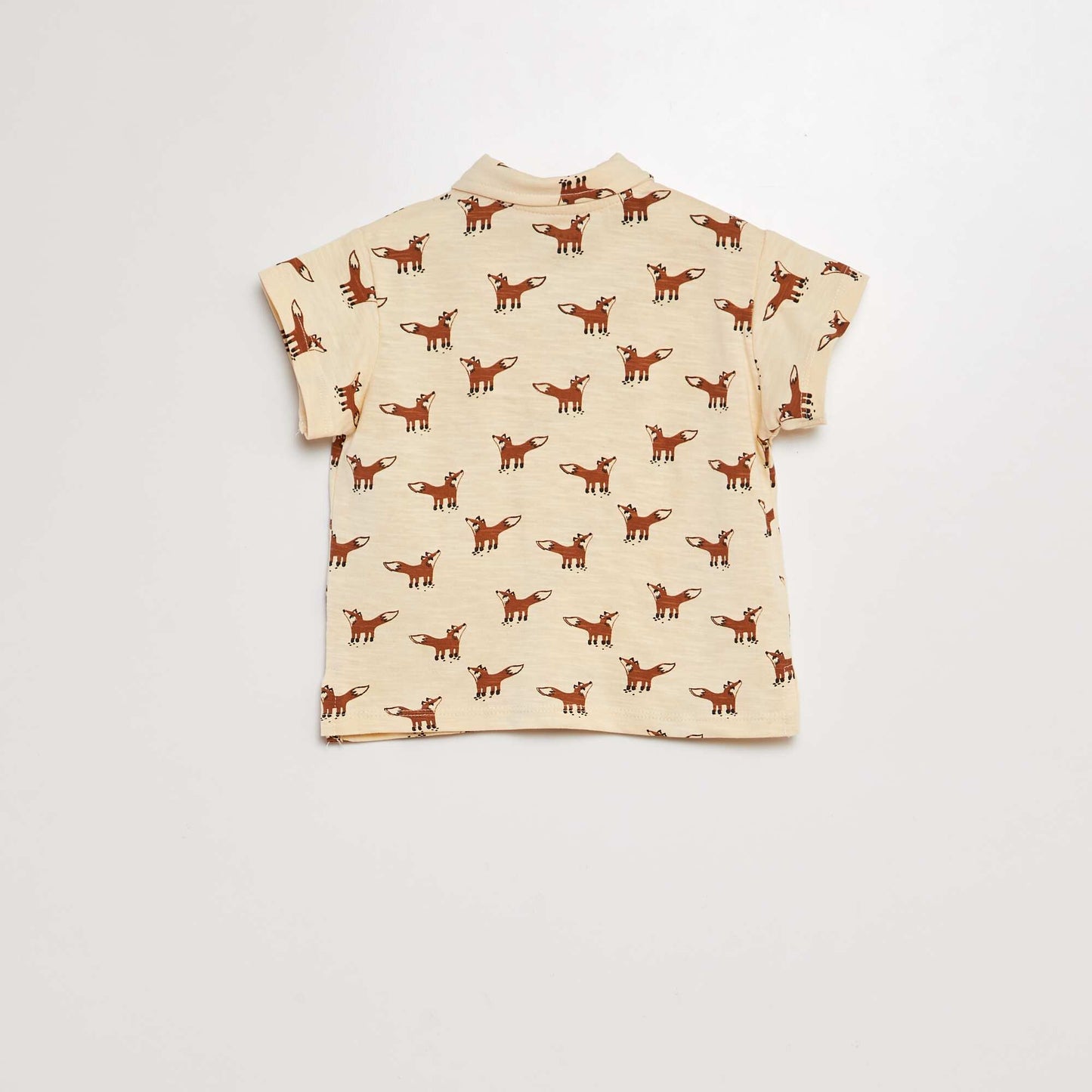 Chemise manches courtes BLANC