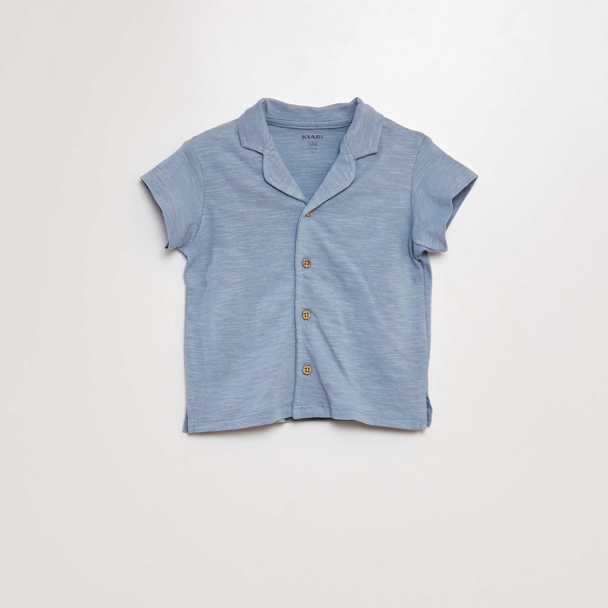 Chemise manches courtes BLEU