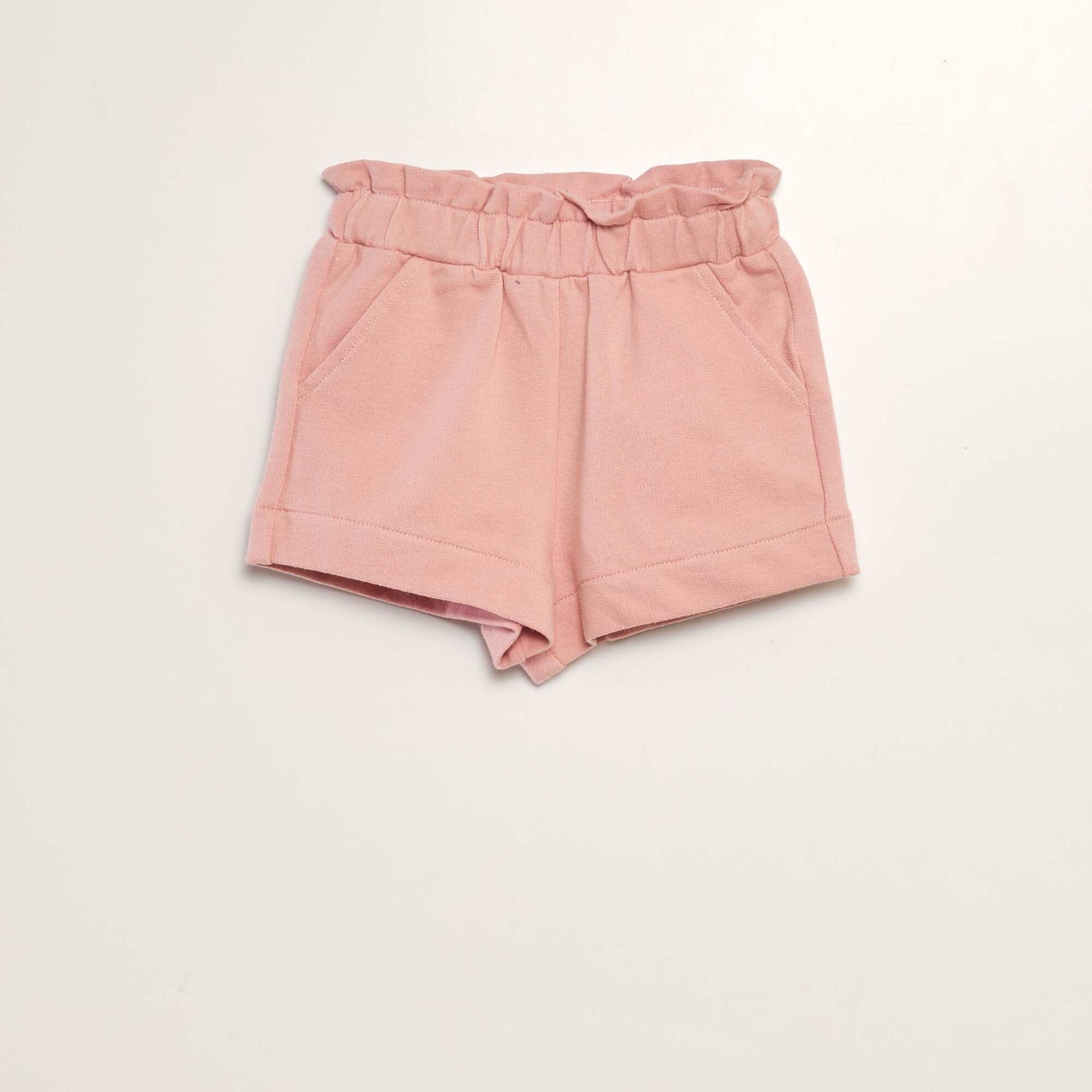 Short en molleton fin ROSE
