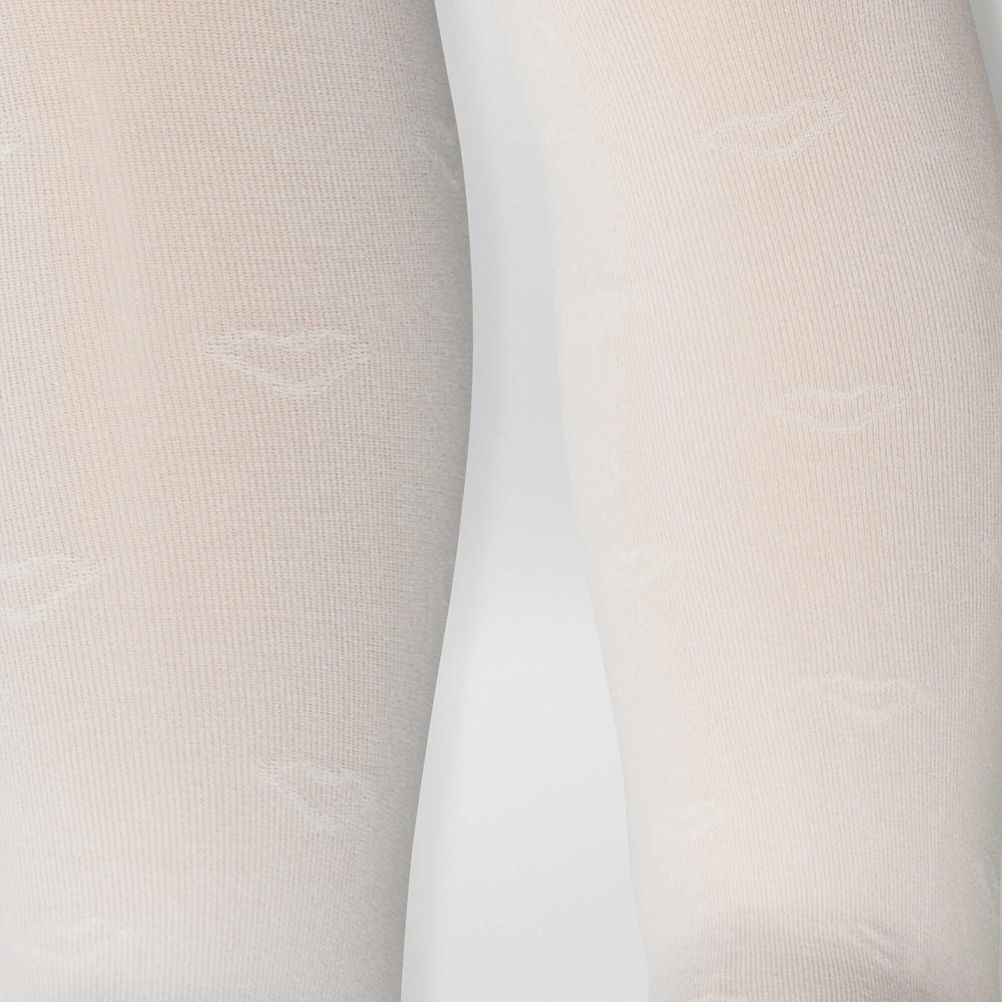 Lot de 2 paires de collants légers fantaisie ROSE