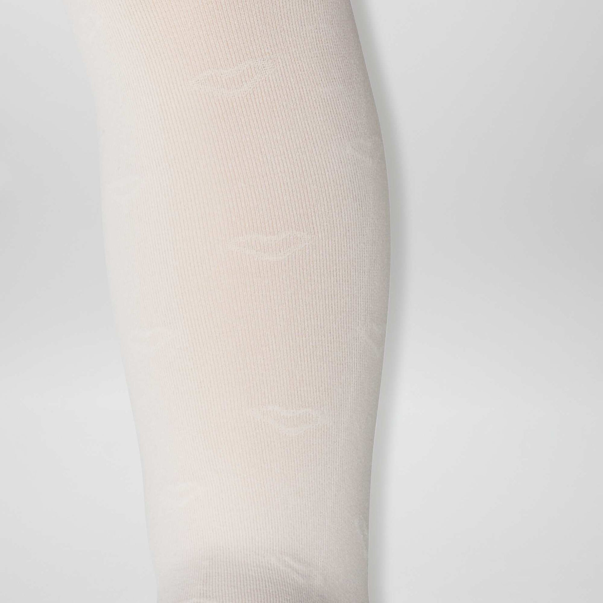 Lot de 2 paires de collants légers fantaisie ROSE