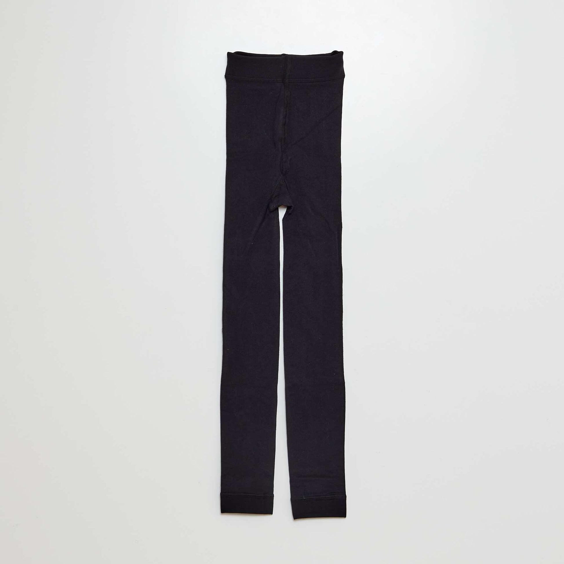 Legging uni maille douce NOIR