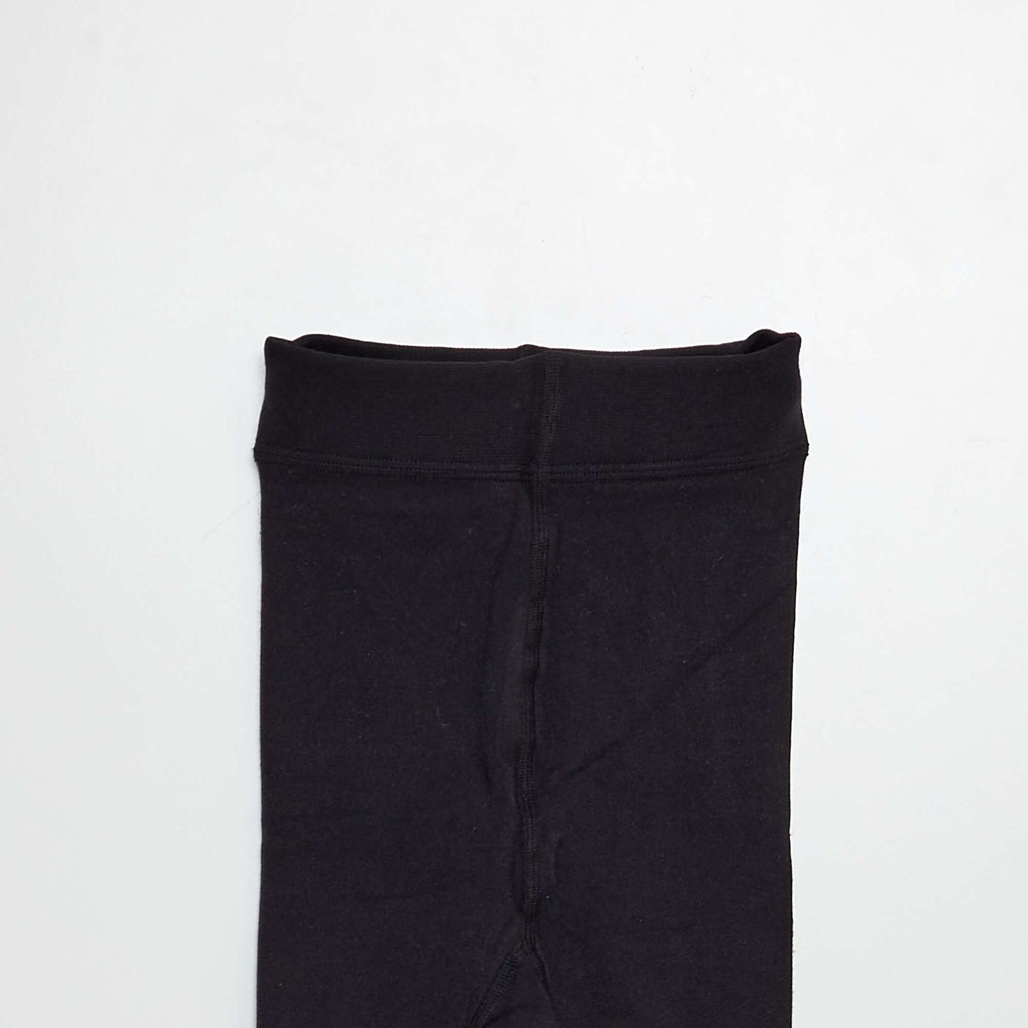 Legging uni maille douce NOIR