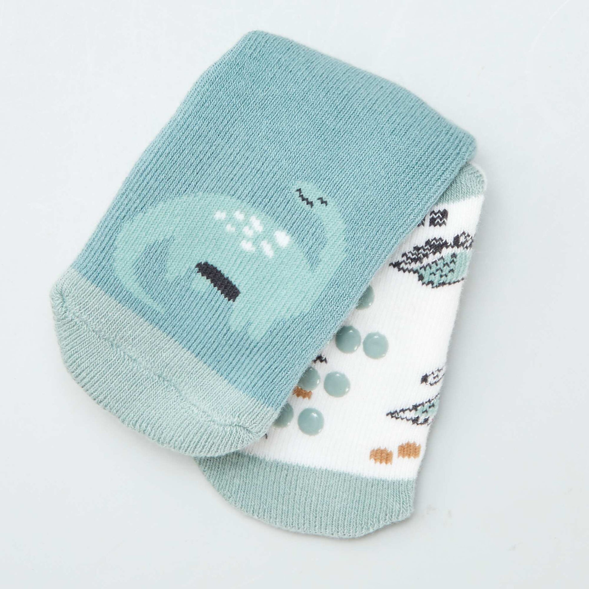 Chaussettes antidérapantes VERT
