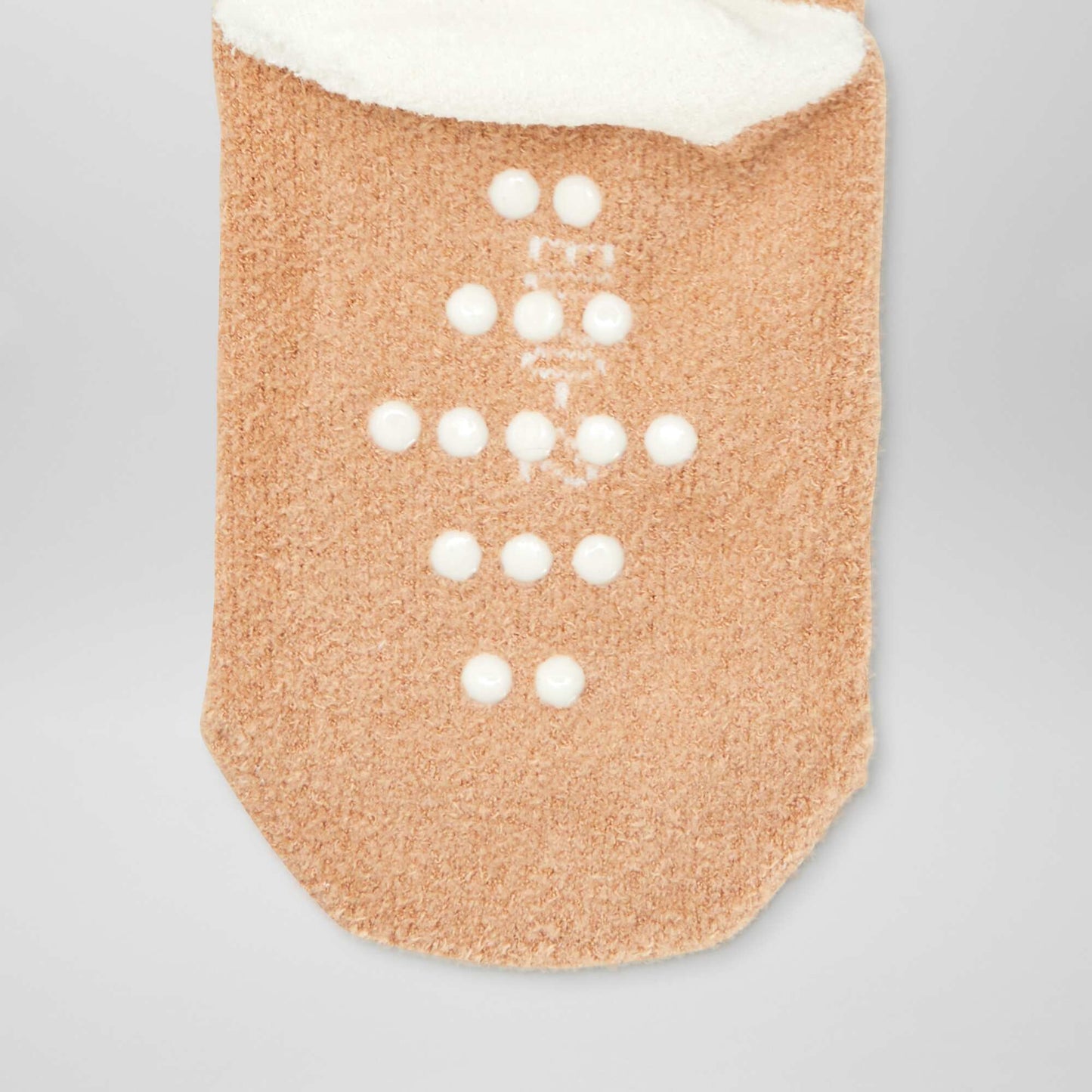 Chaussettes antidérapantes MARRON