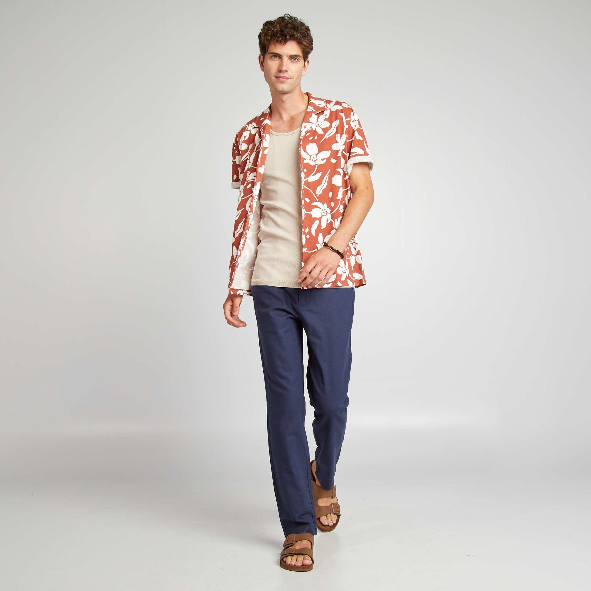 Pantalon chino NOIR