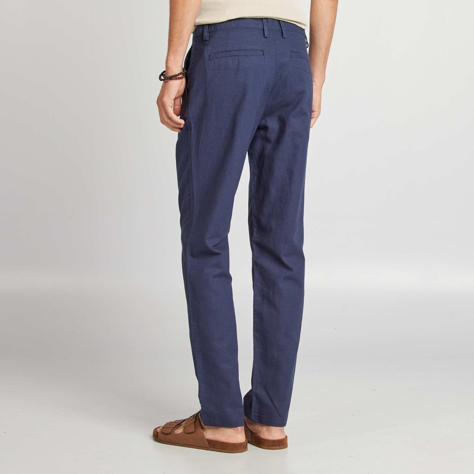 Pantalon chino NOIR