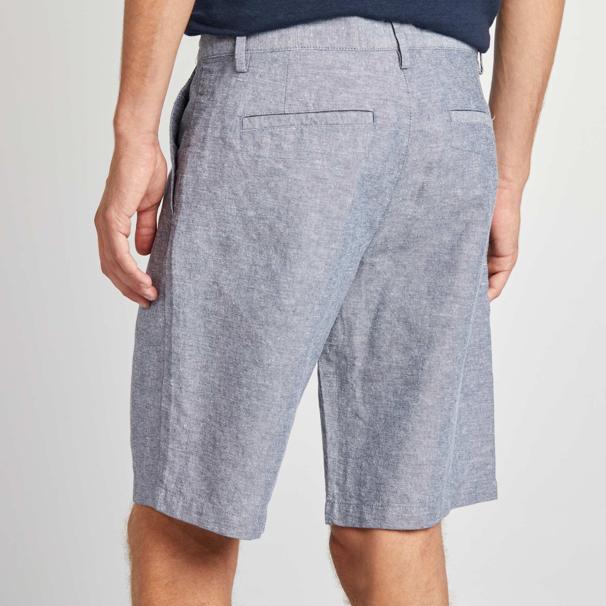 Bermuda chino GRIS BLEU
