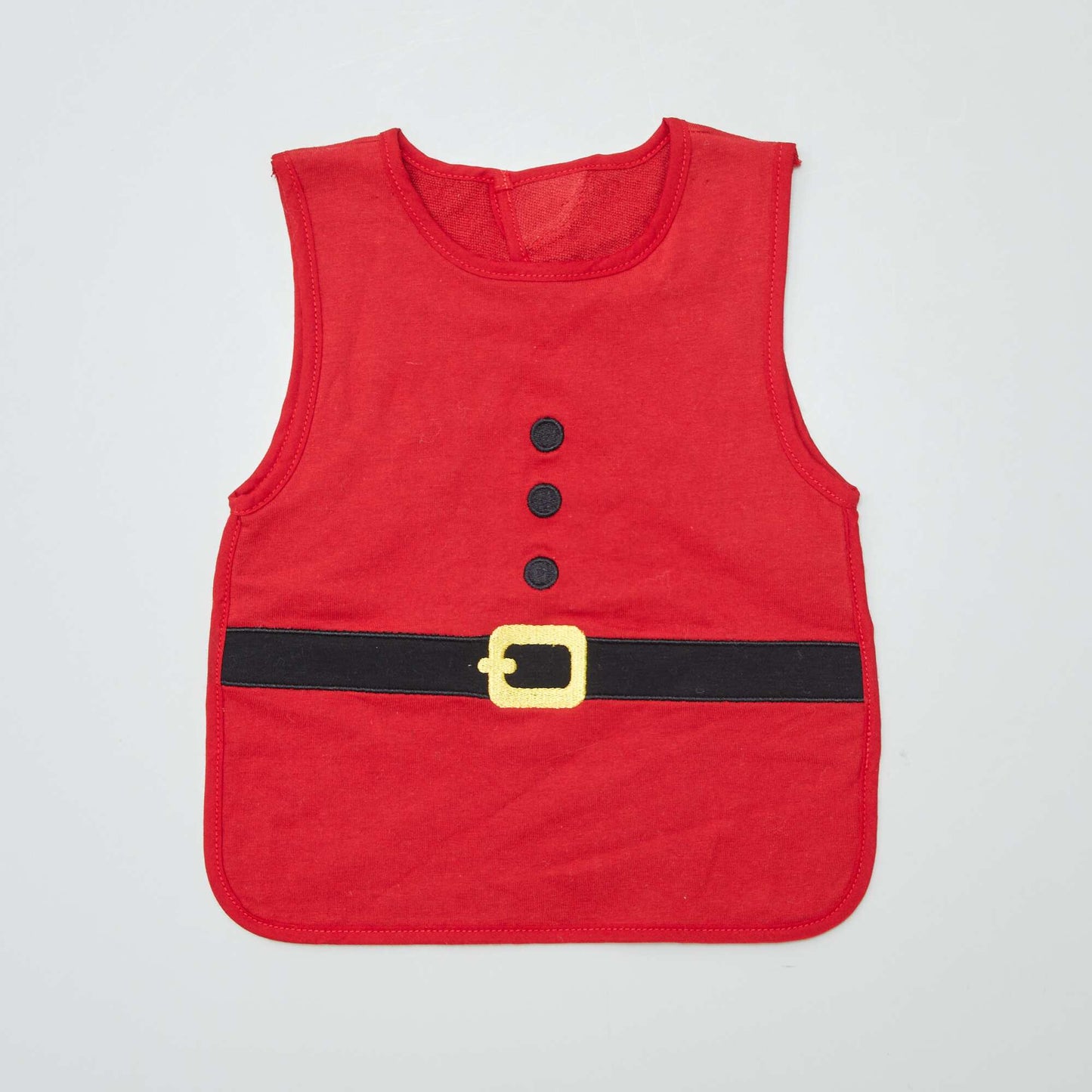 Bavoir tablier 'noël' ROUGE
