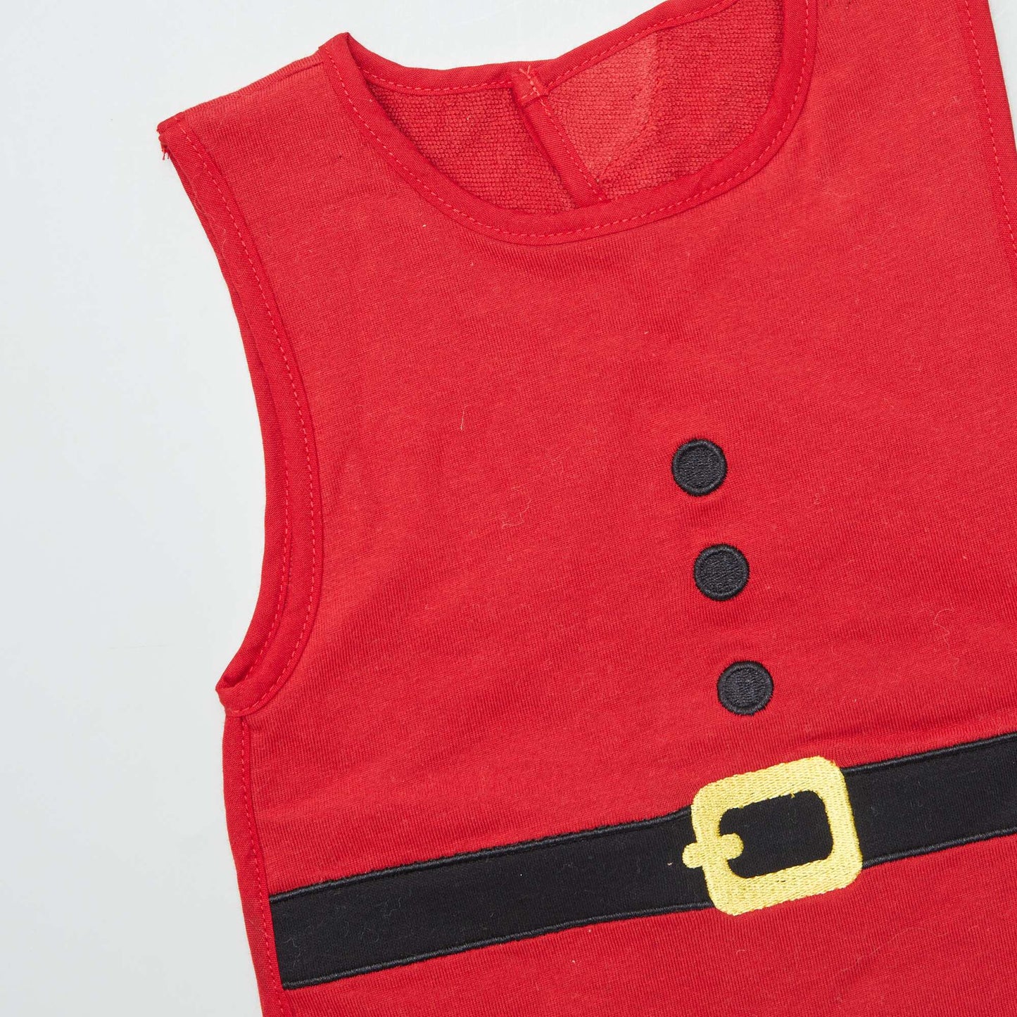 Bavoir tablier 'noël' ROUGE