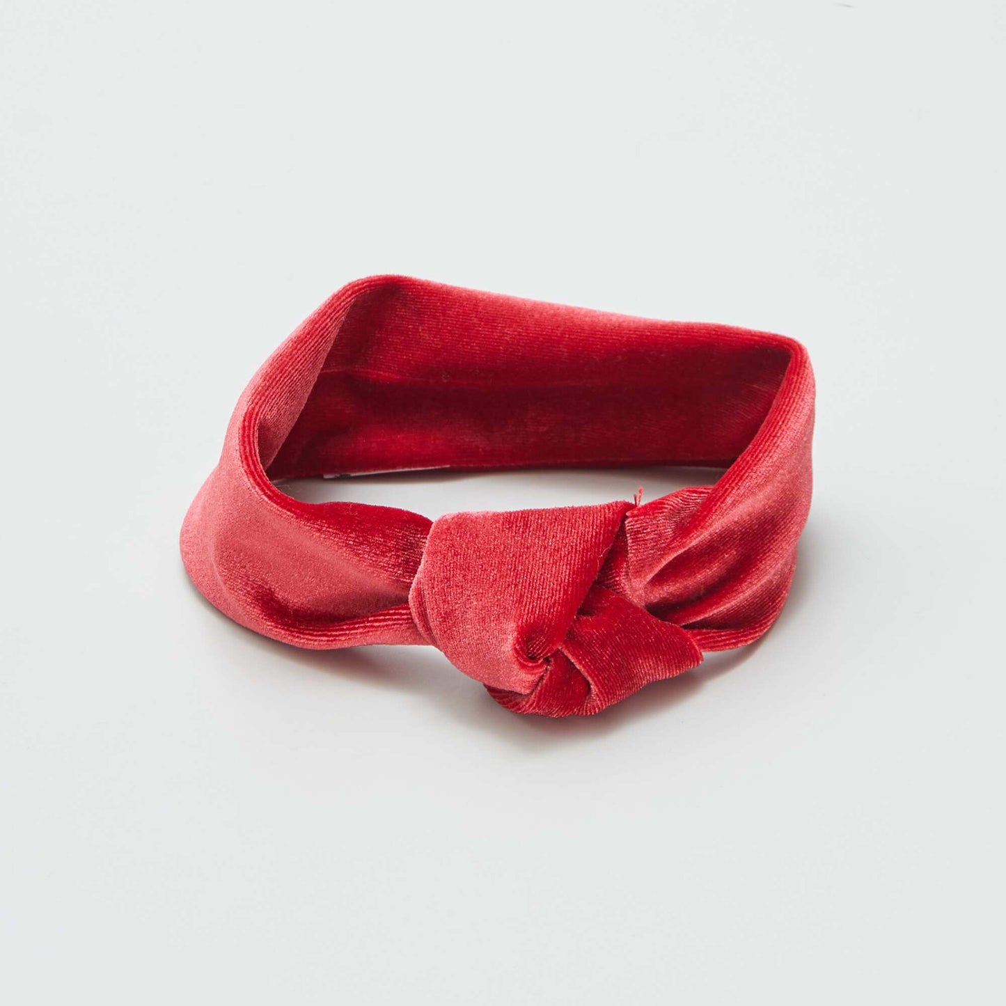 Bandeaux en velours - lot de 2 ROUGE/NOIR
