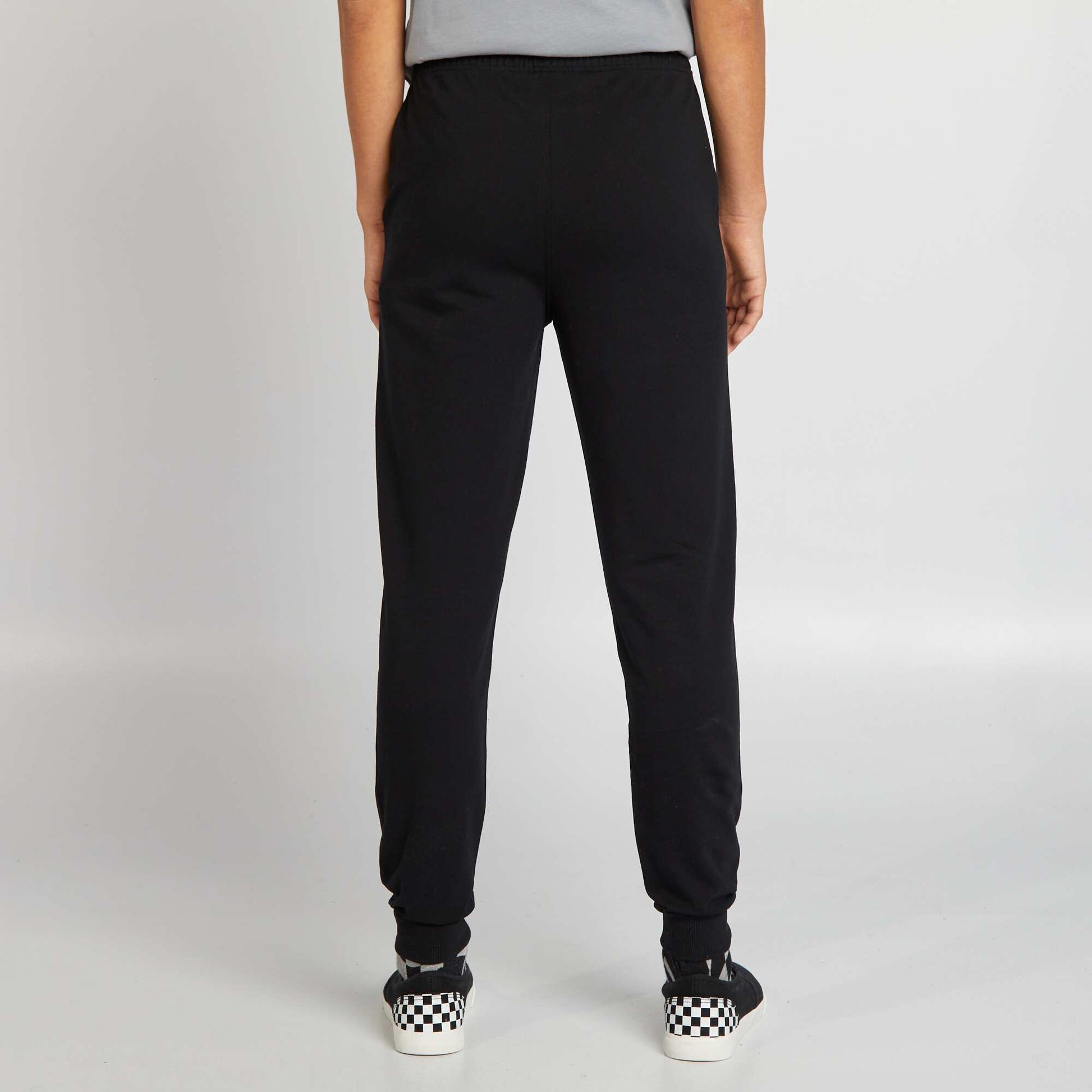 Pantalon de jogging uni NOIR