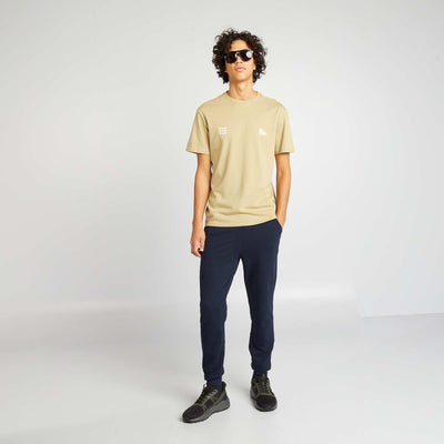 Pantalon de jogging uni BLEU