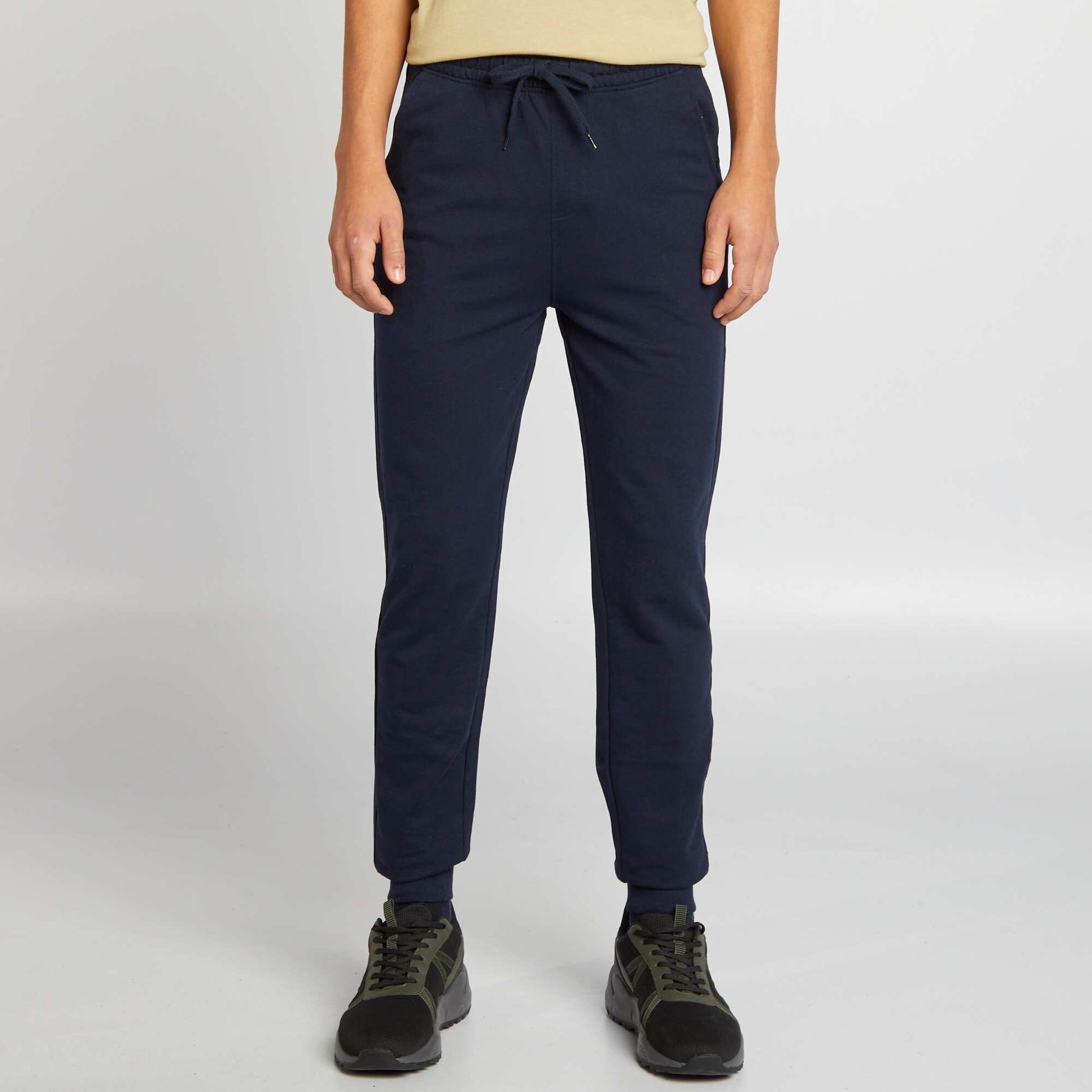 Pantalon de jogging uni BLEU