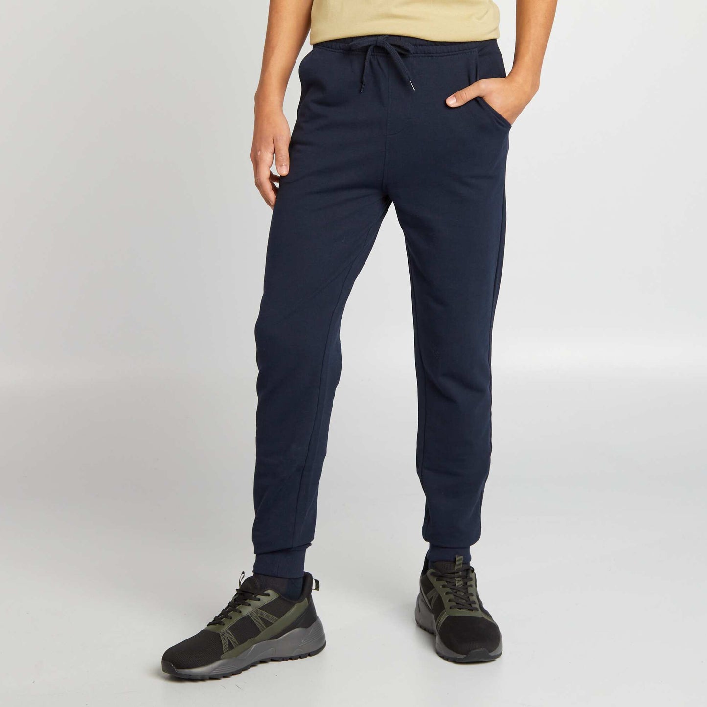 Pantalon de jogging uni BLEU