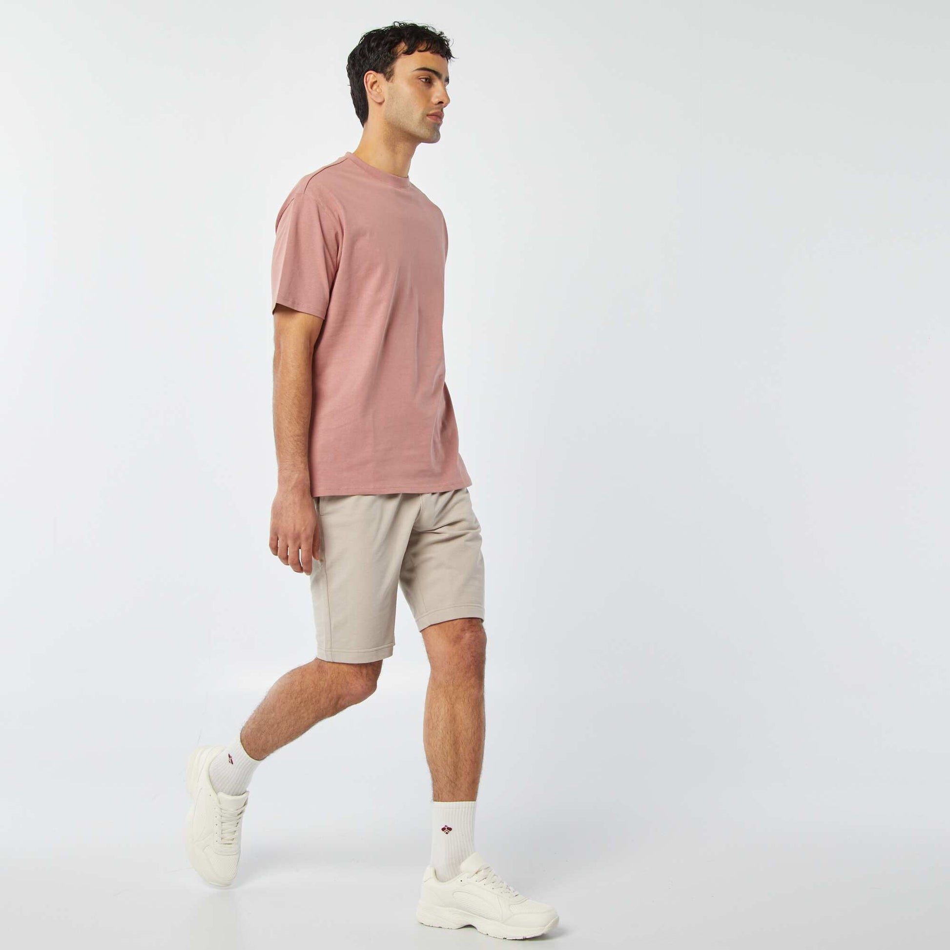 Short de sport style jogger GRIS