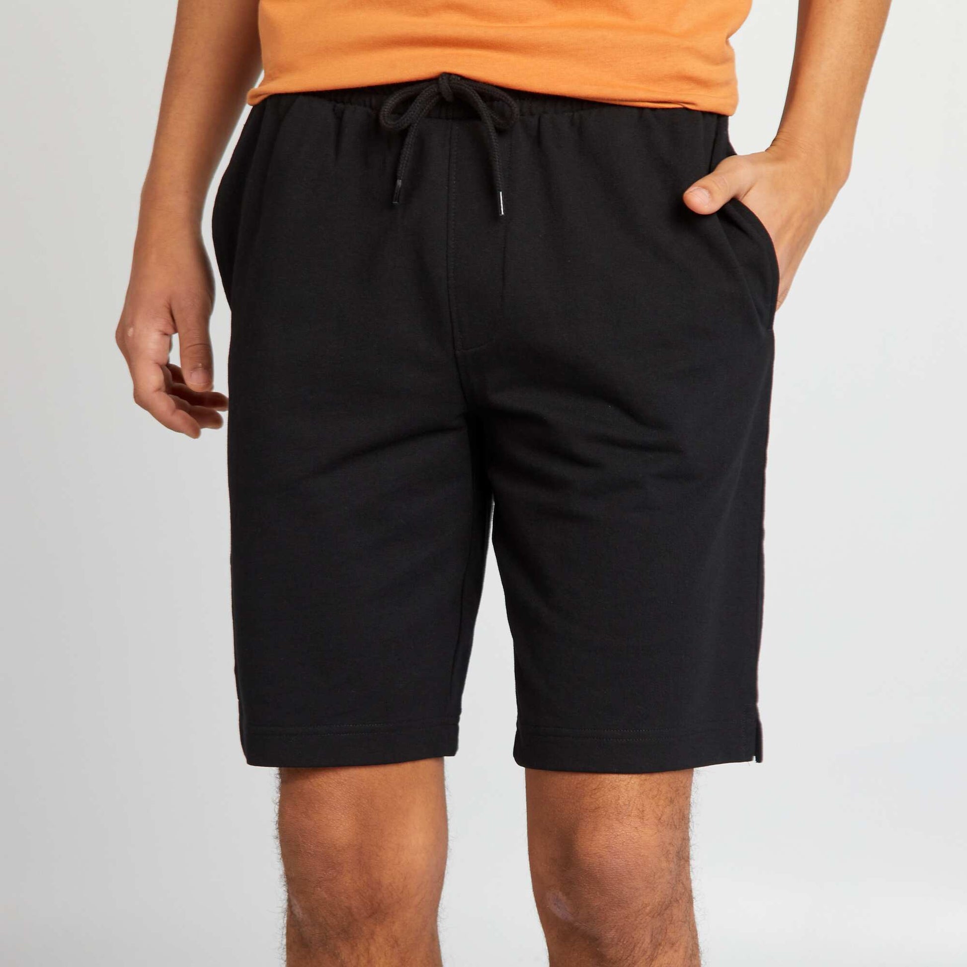 Short de sport style jogger NOIR