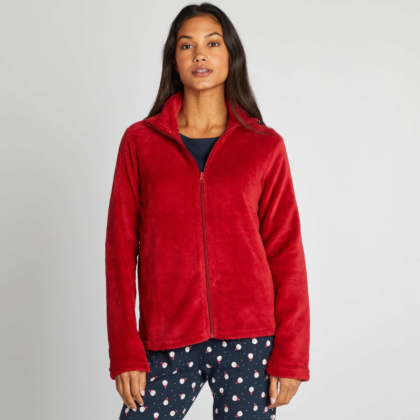 Ensemble pyjama de Noël - 3 pièces ROUGE/MARINE