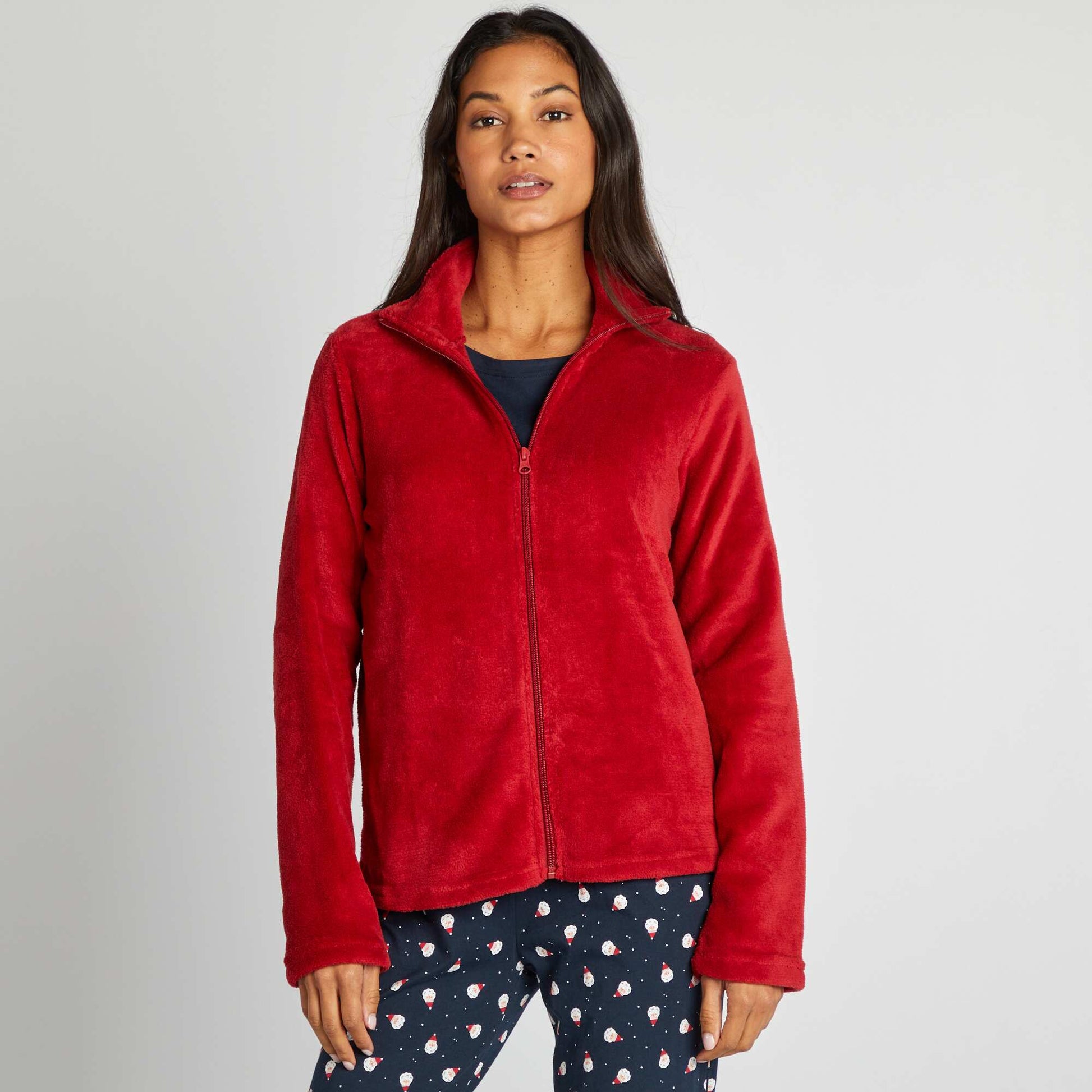 Ensemble pyjama de Noël - 3 pièces ROUGE/MARINE