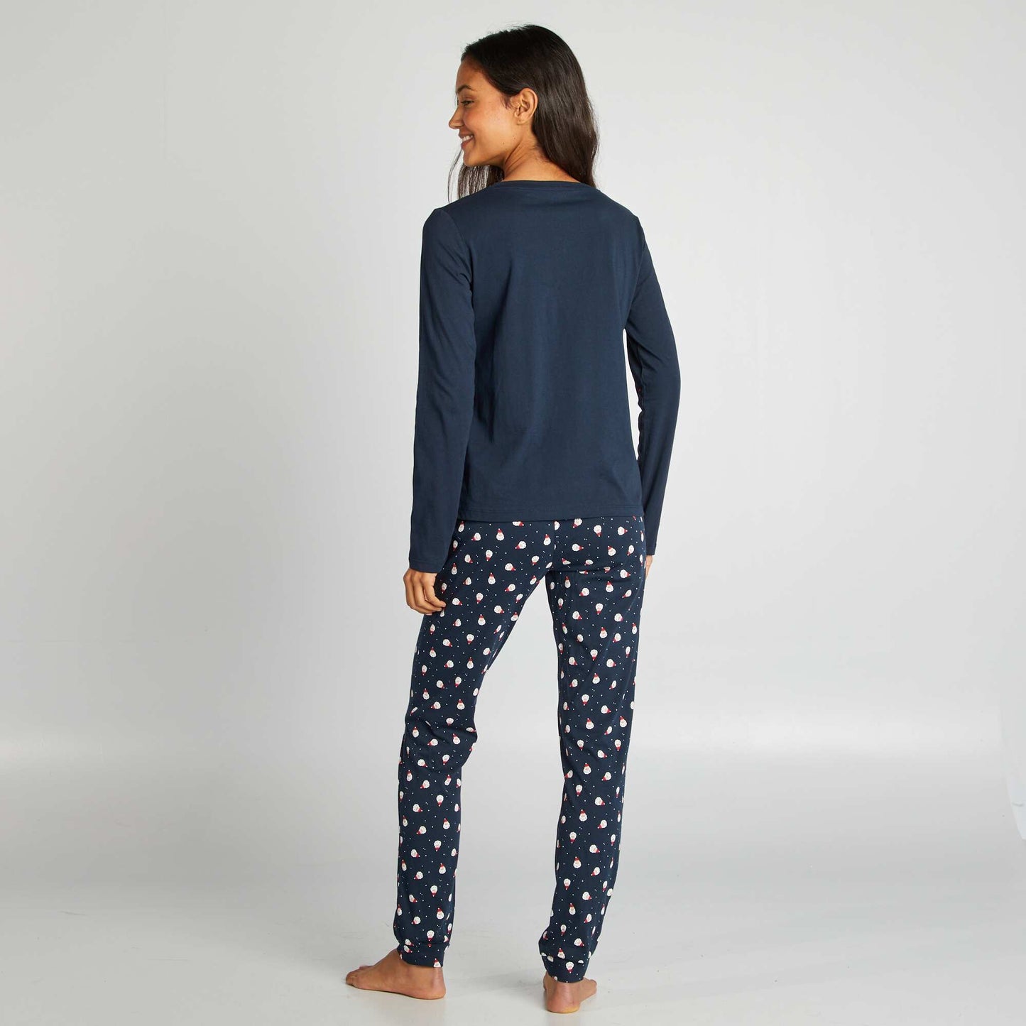 Ensemble pyjama de Noël - 3 pièces ROUGE/MARINE