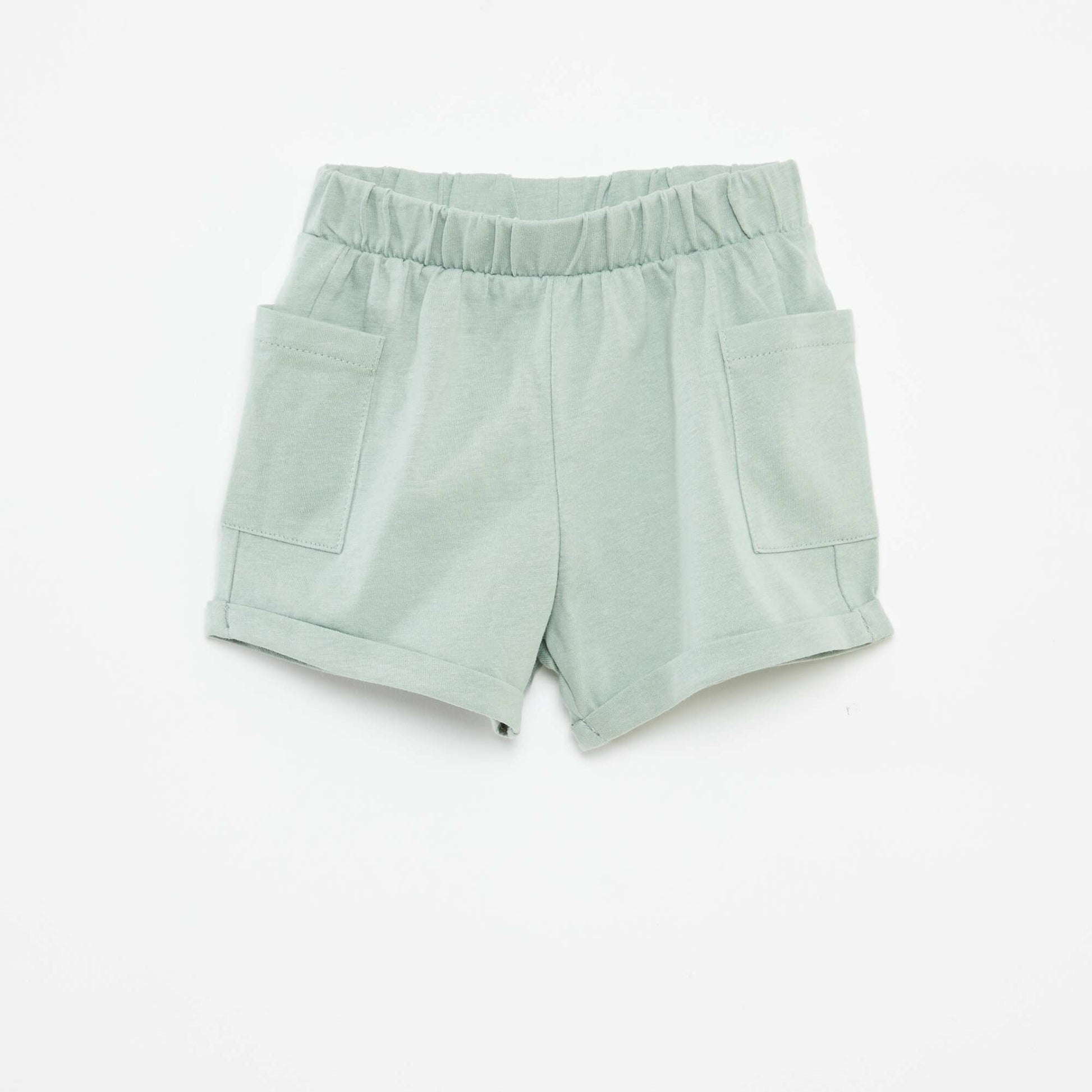 Ensemble short + t-shirt - 2 pièces BLANC
