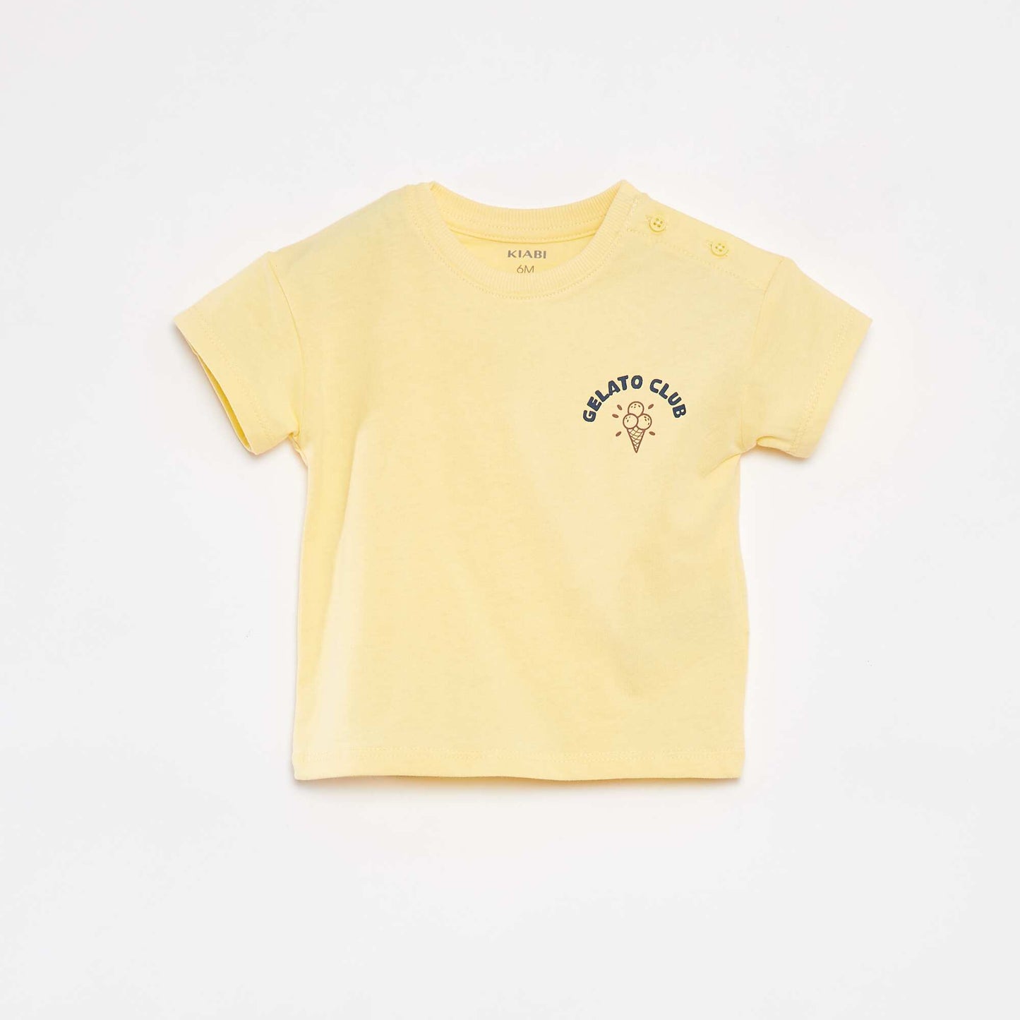 Ensemble short + t-shirt - 2 pièces JAUNE
