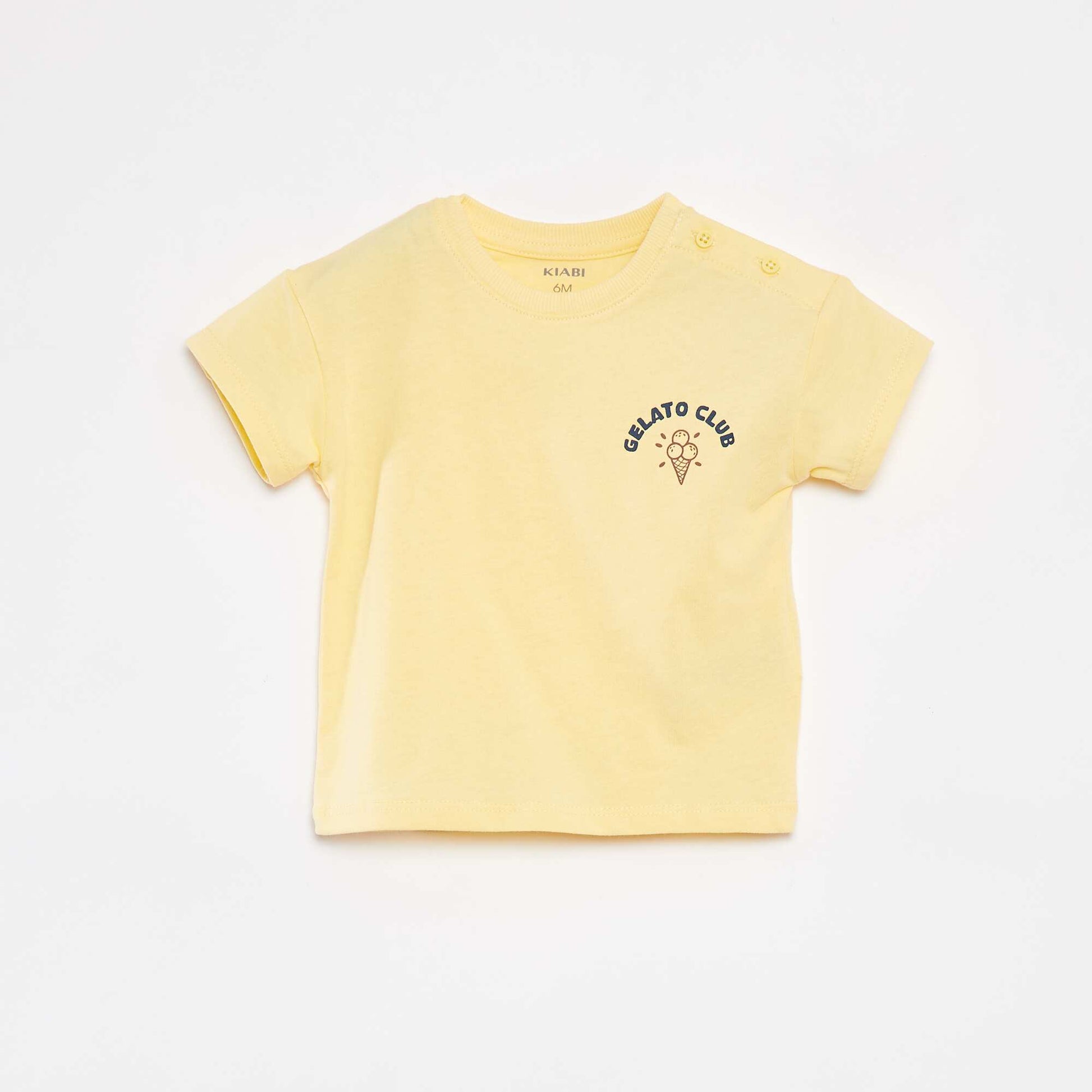 Ensemble short + t-shirt - 2 pièces JAUNE