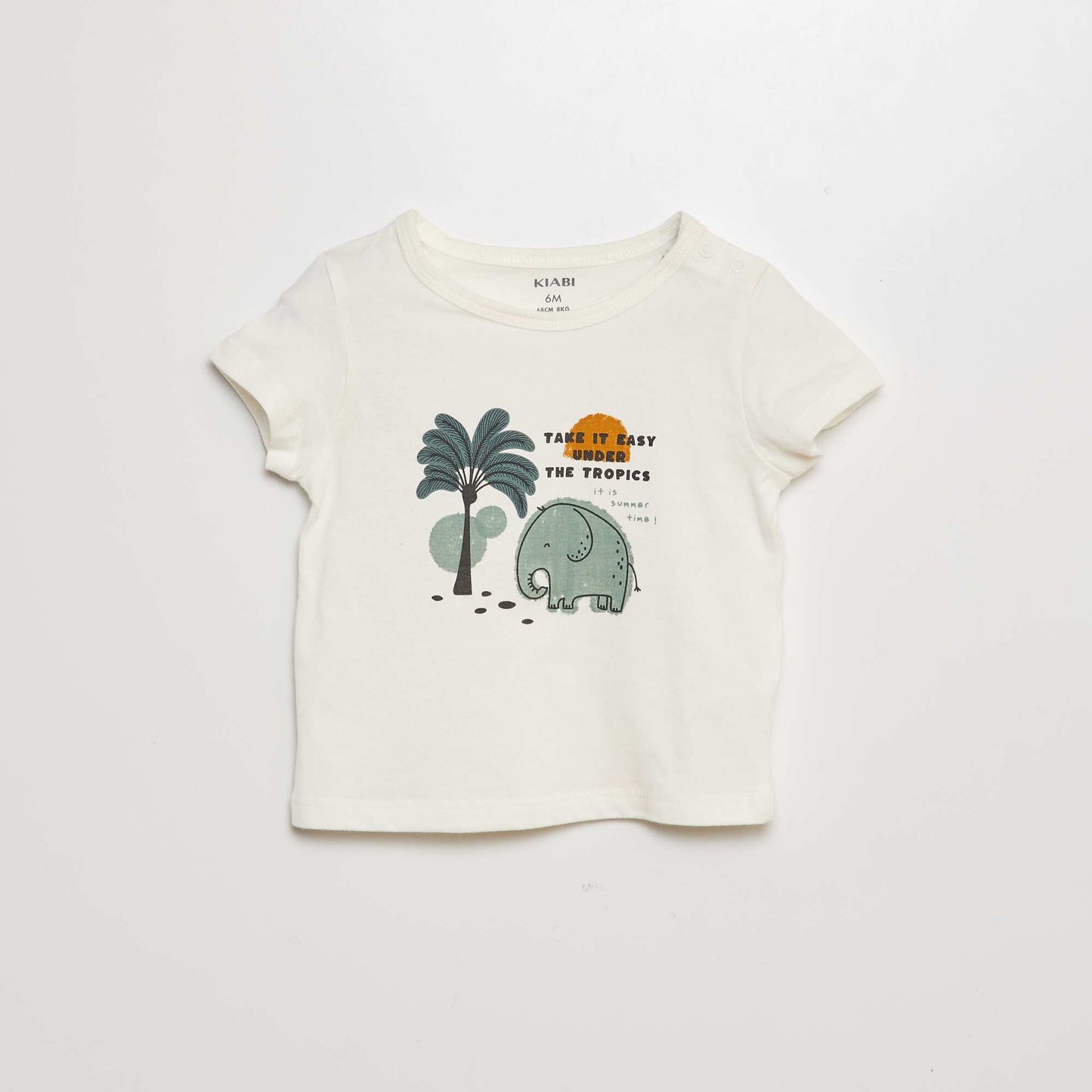Ensemble t-shirt + short - 2 pièces BLANC
