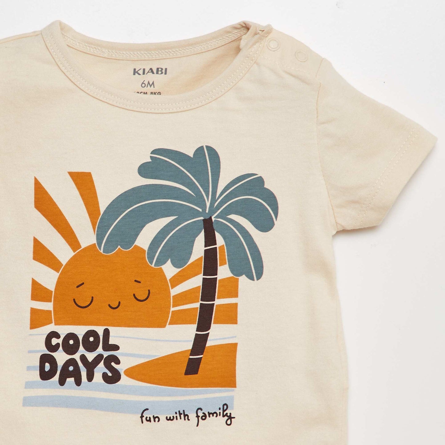 Ensemble t-shirt + short - 2 pièces BEIGE