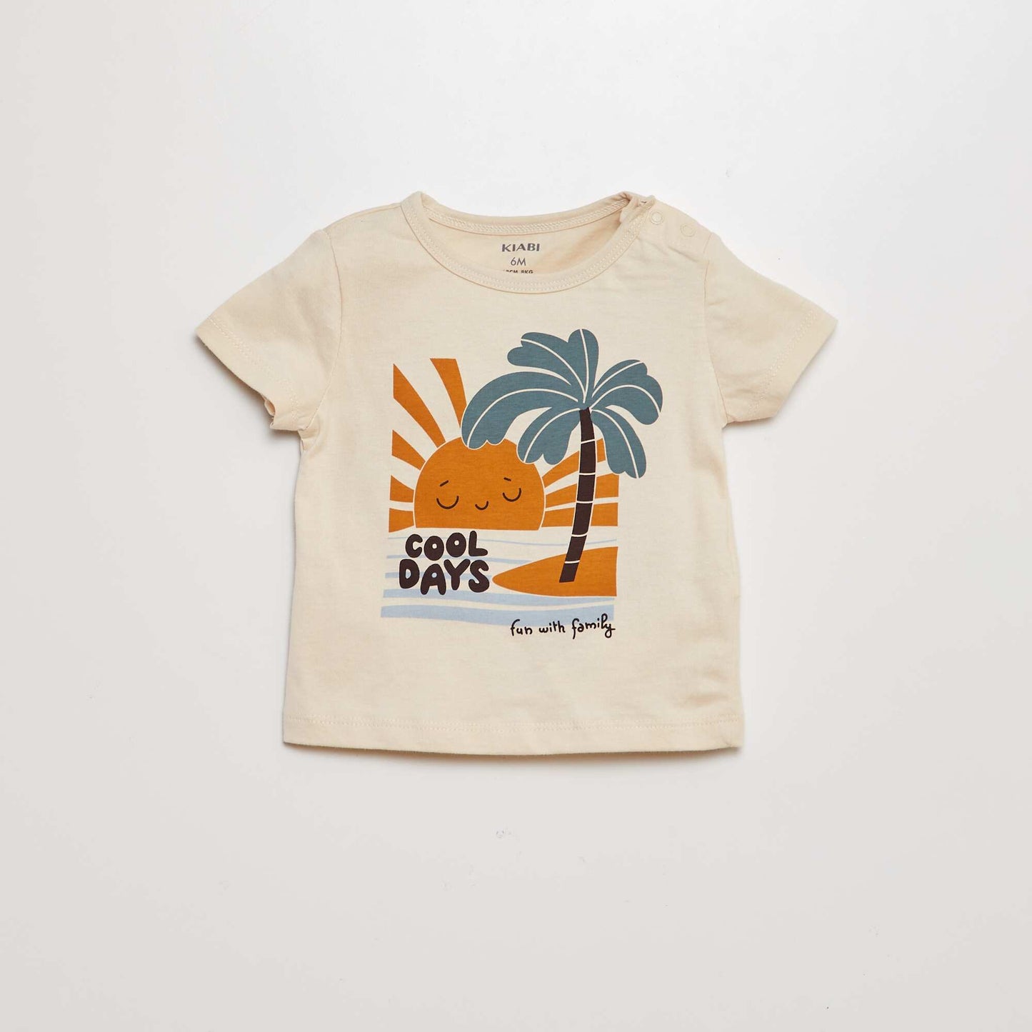 Ensemble t-shirt + short - 2 pièces BEIGE