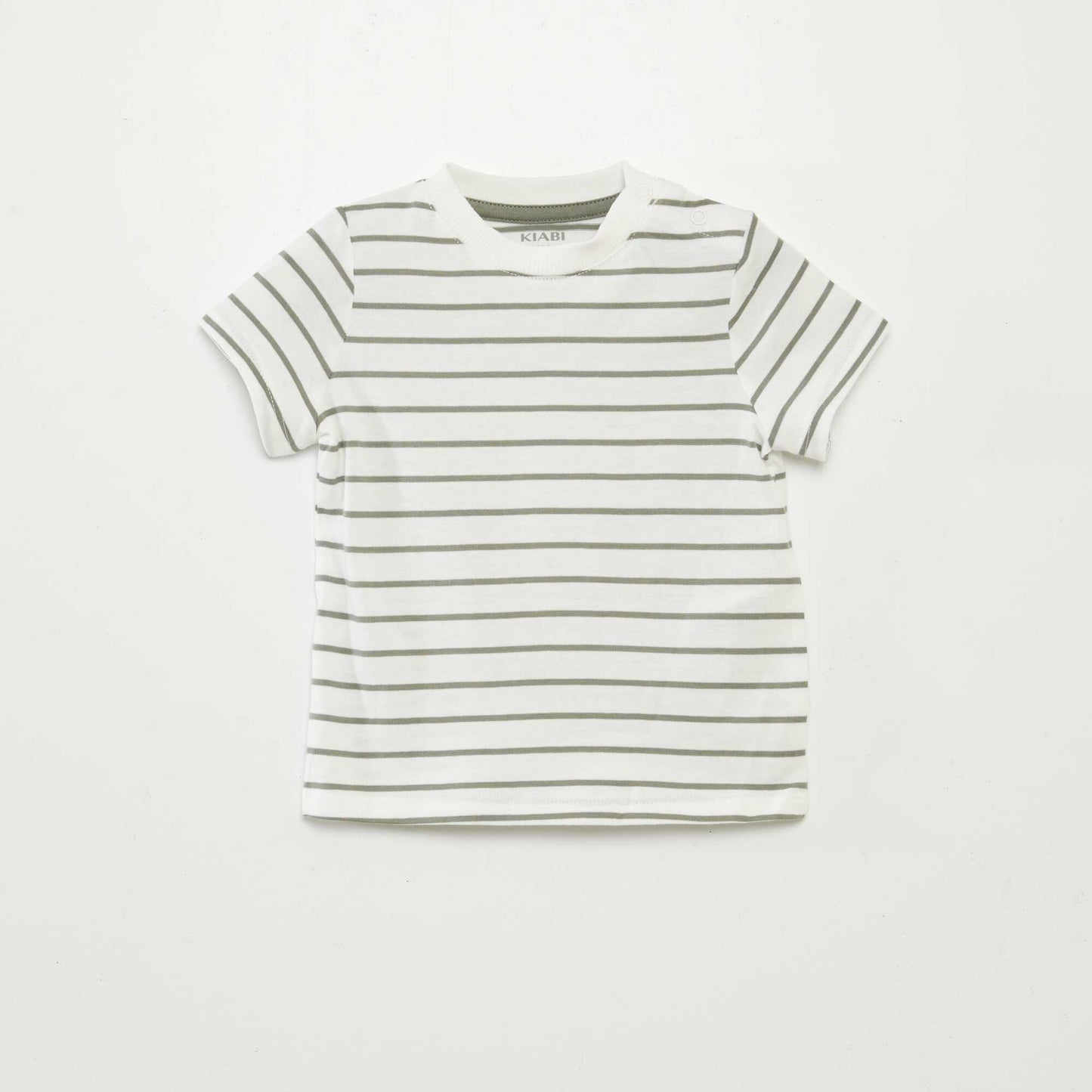 Ensemble salopette short + t-shirt - 2 pièces VERT