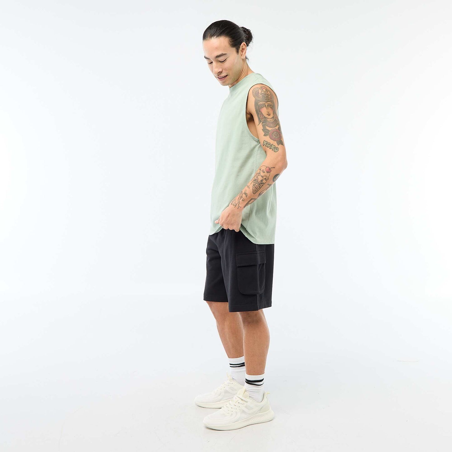 Débardeur en coton VERT