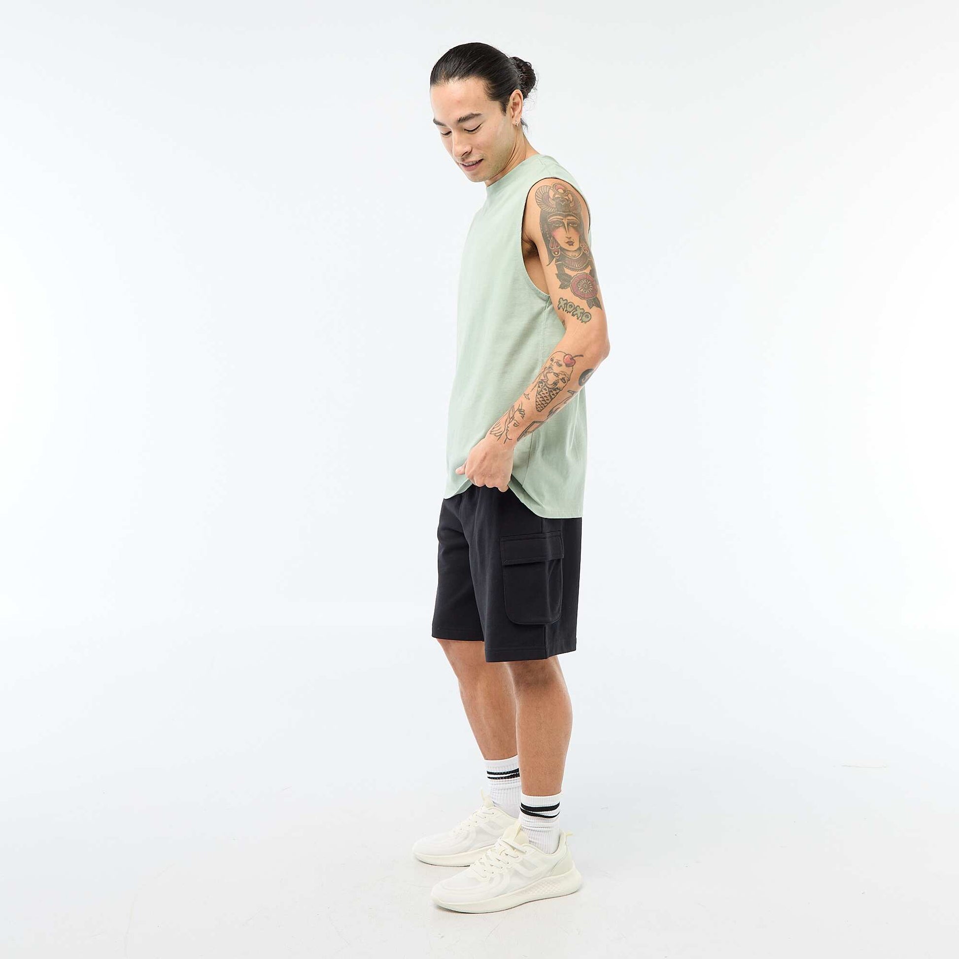 Débardeur en coton VERT