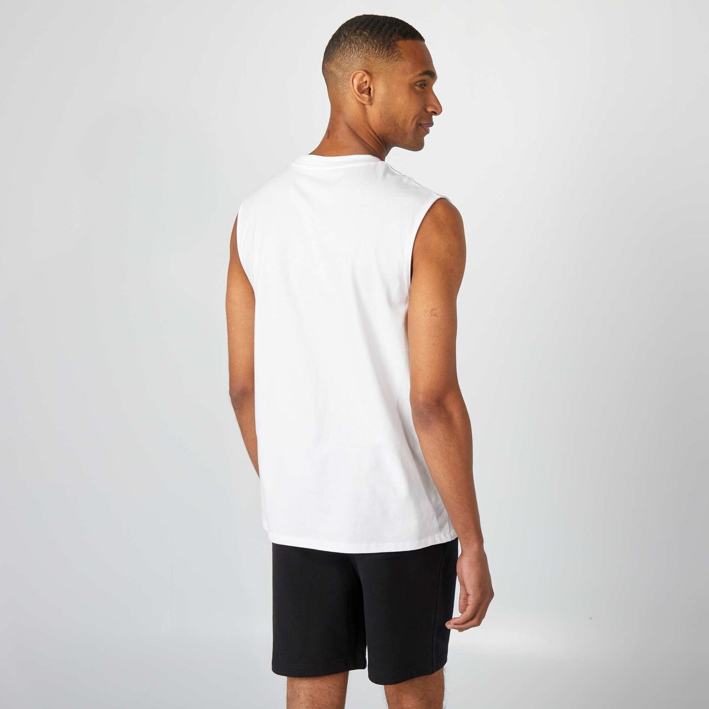 Débardeur en coton BLANC