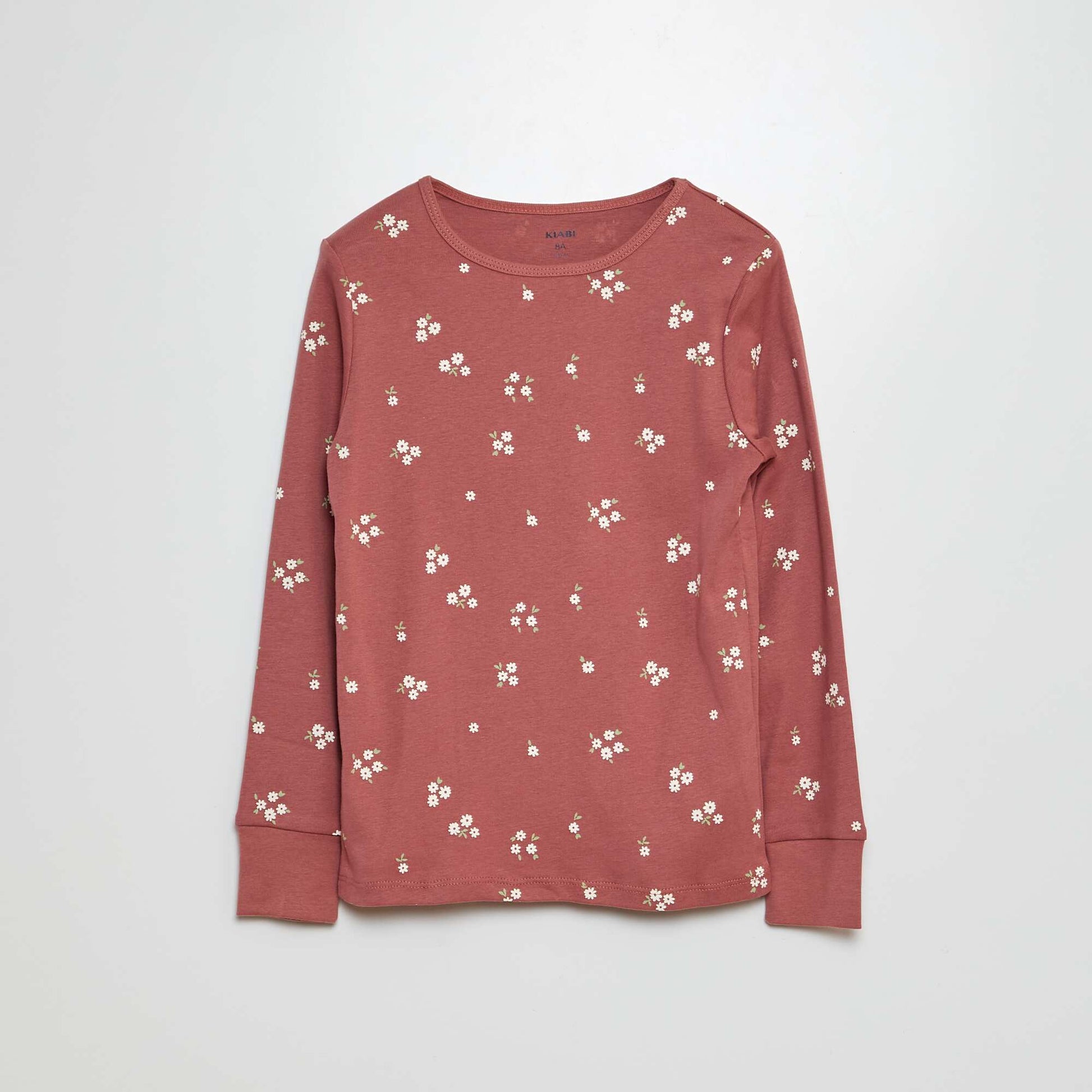 Pyjama long t-shirt + pantalon - 2 pièces ROSE