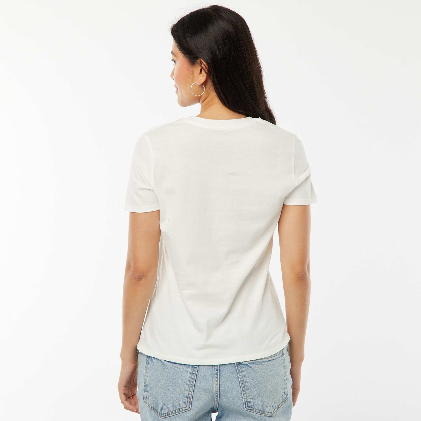 T-shirt imprimé BLANC