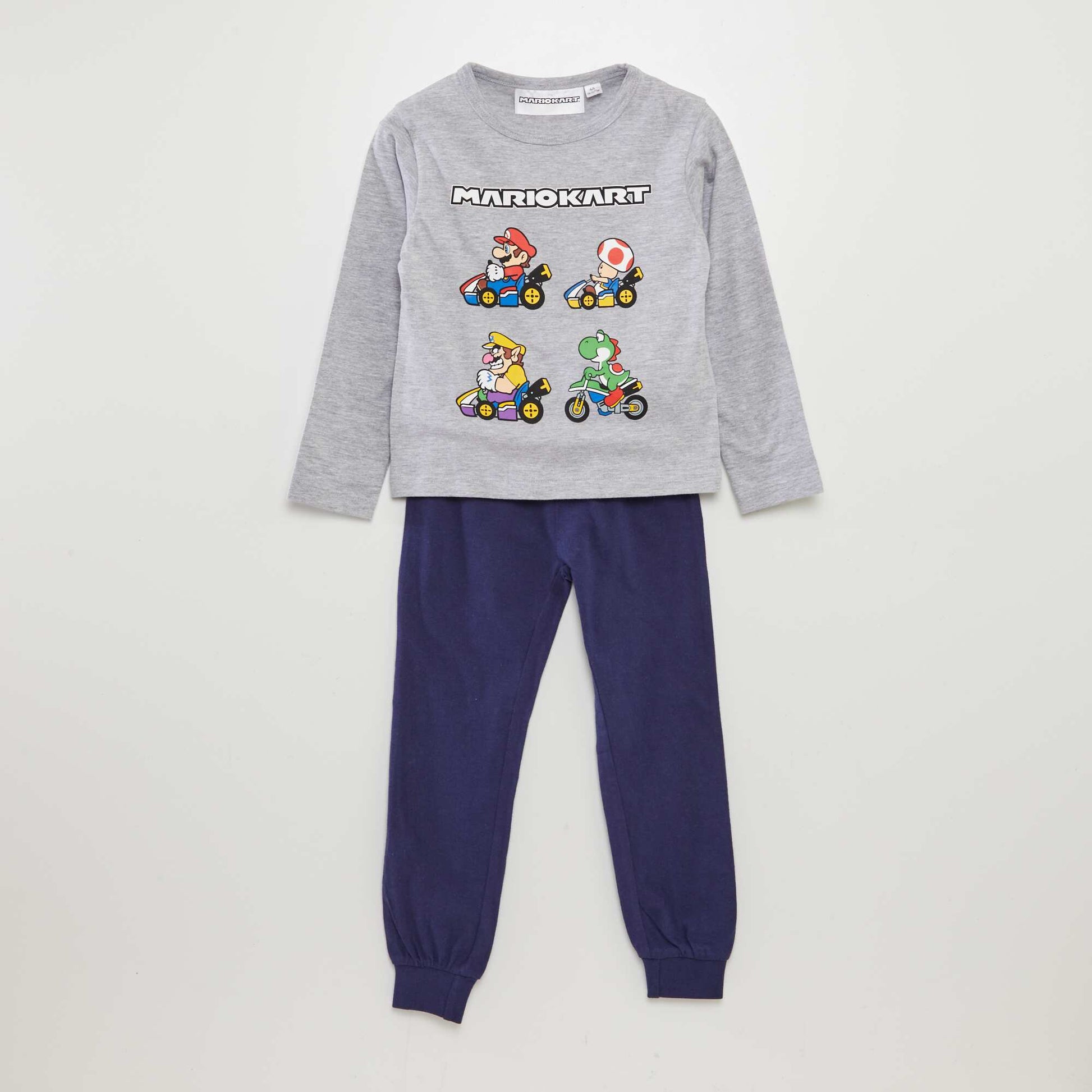 Ensemble pyjama imprimé 'Mario' - 2 pièces BLEU