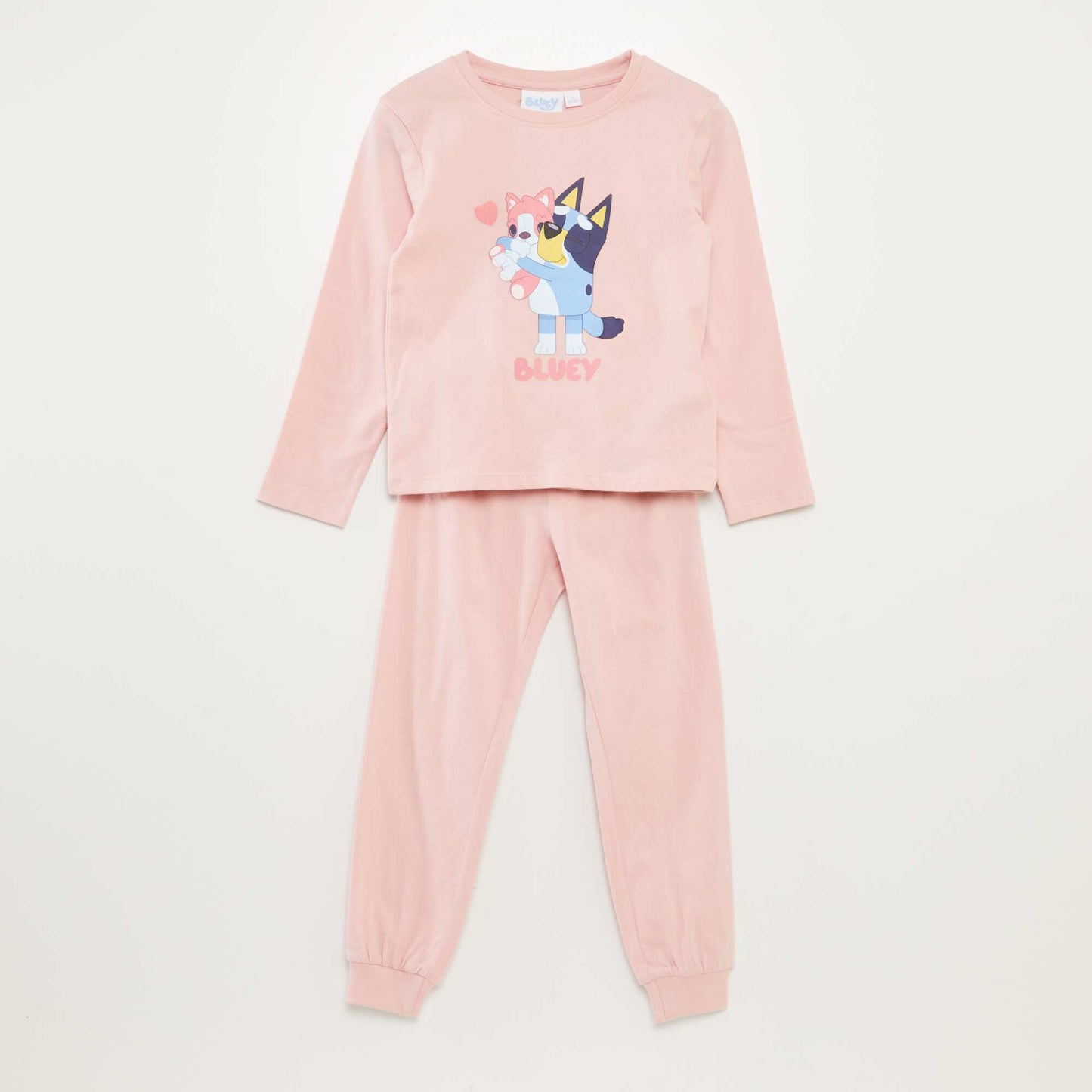 Ensemble pyjama 'Bluey' t-shirt + pantalon - 2 pièces ROSE