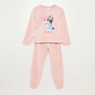 Ensemble pyjama 'Bluey' t-shirt + pantalon - 2 pièces ROSE