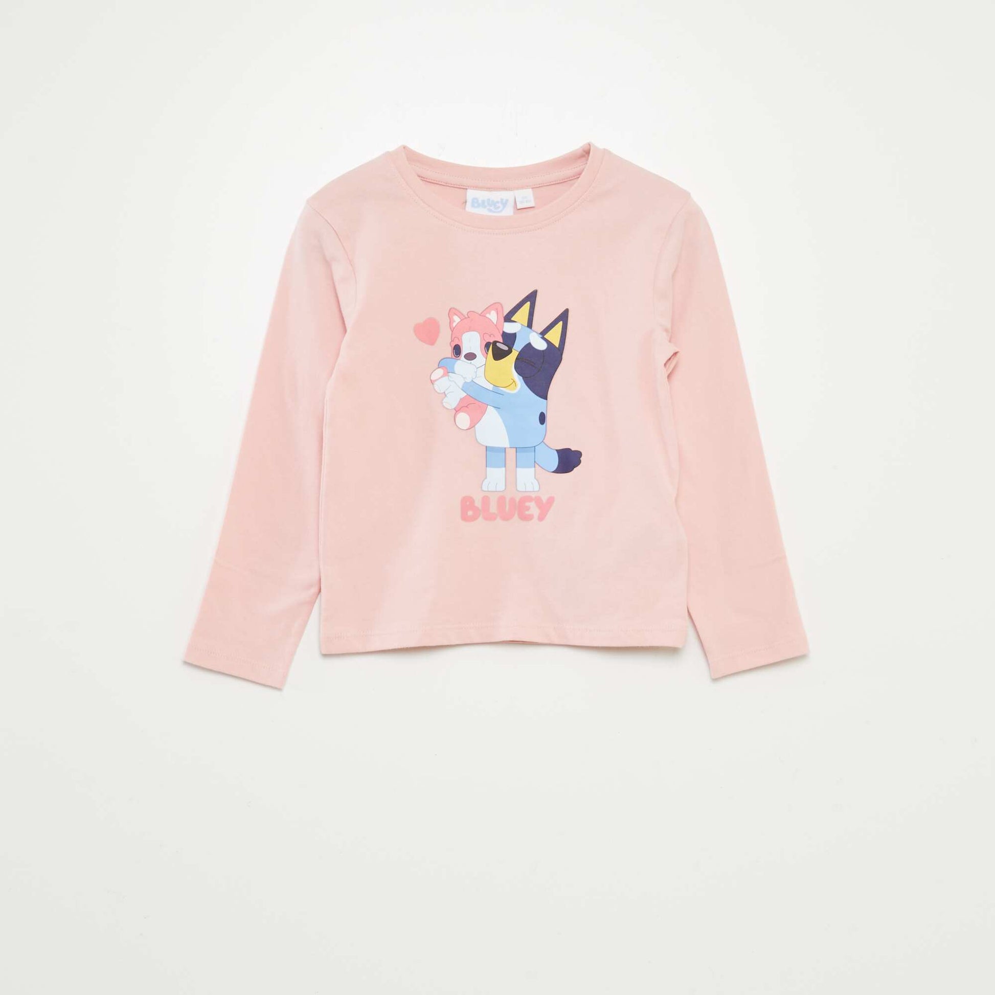 Ensemble pyjama 'Bluey' t-shirt + pantalon - 2 pièces ROSE
