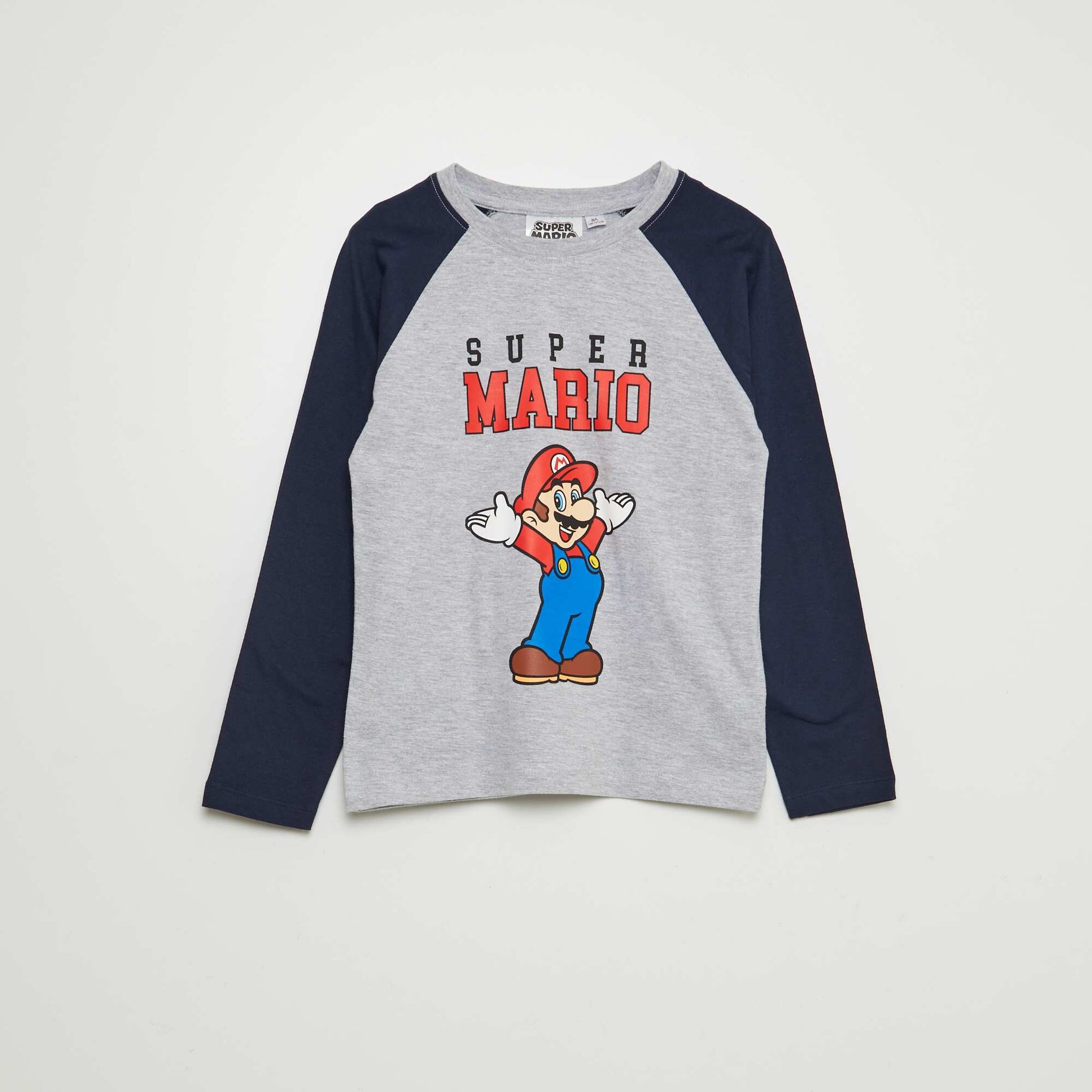 Pyjama long 'Super Mario' 'Nintendo' - 2 pièces BLEU