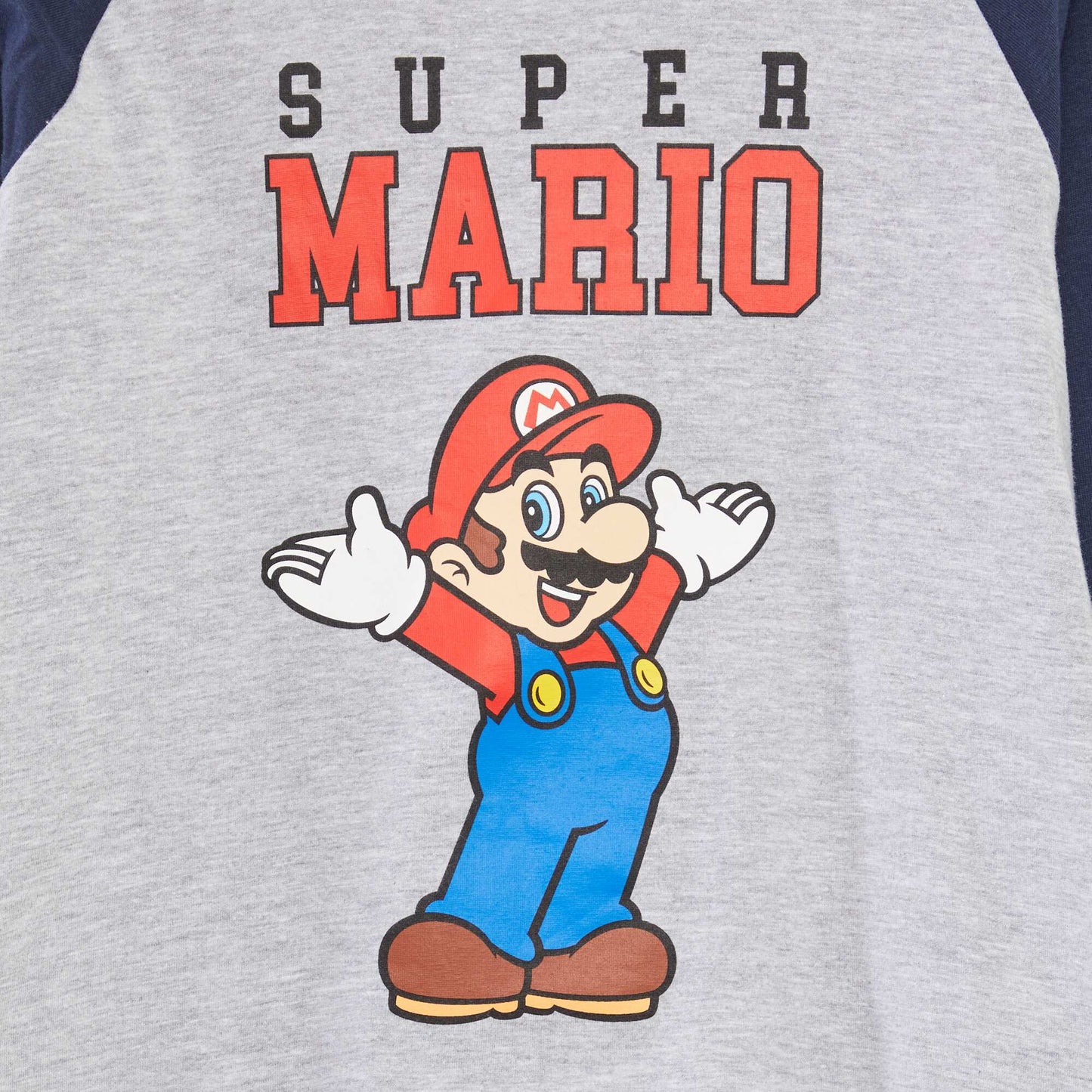 Pyjama long 'Super Mario' 'Nintendo' - 2 pièces BLEU