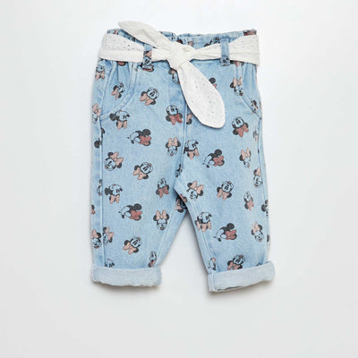 Jean paperbag BLEU